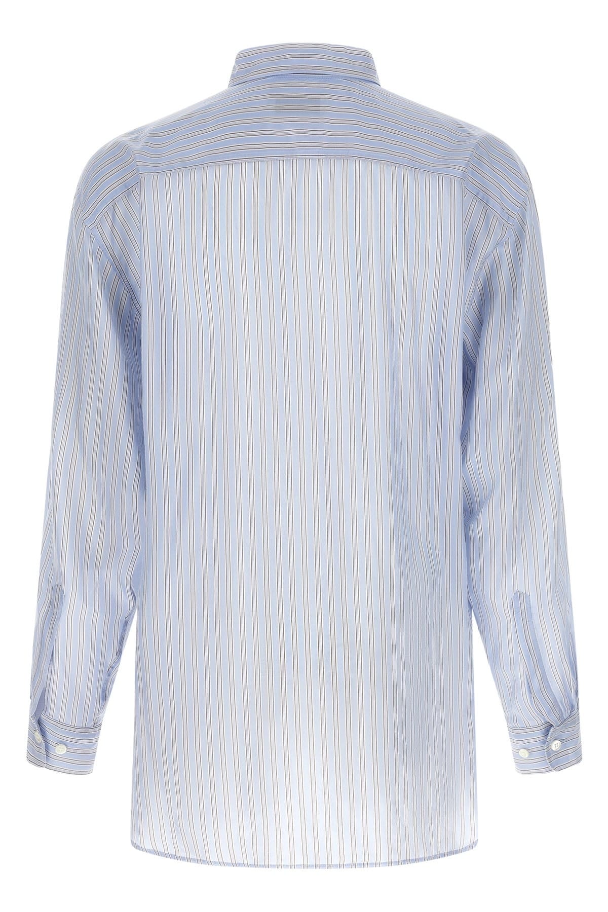 Dries Van Noten Dries Van Noten Croom Striped Cupro Shirt