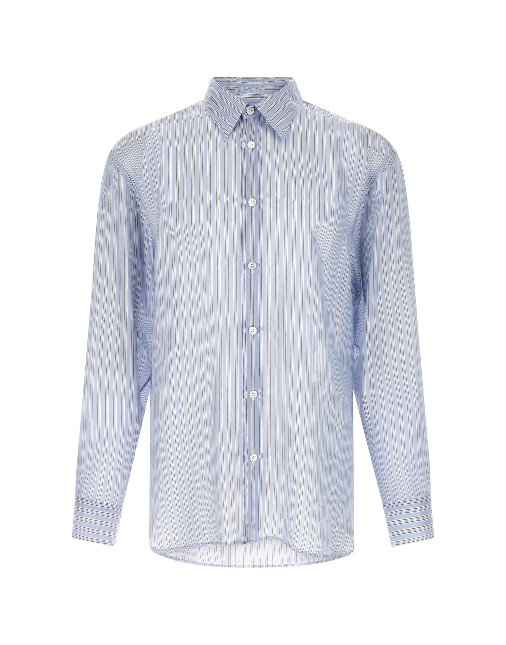 Dries Van Noten Dries Van Noten Croom Striped Cupro Shirt