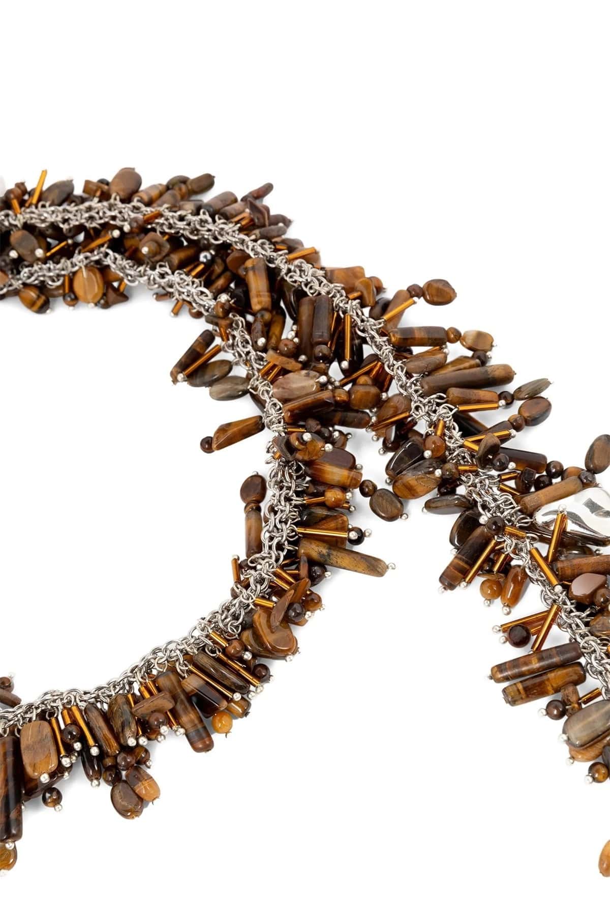 Dries Van Noten Embroidered Scarf Necklace | Sendegaro FR