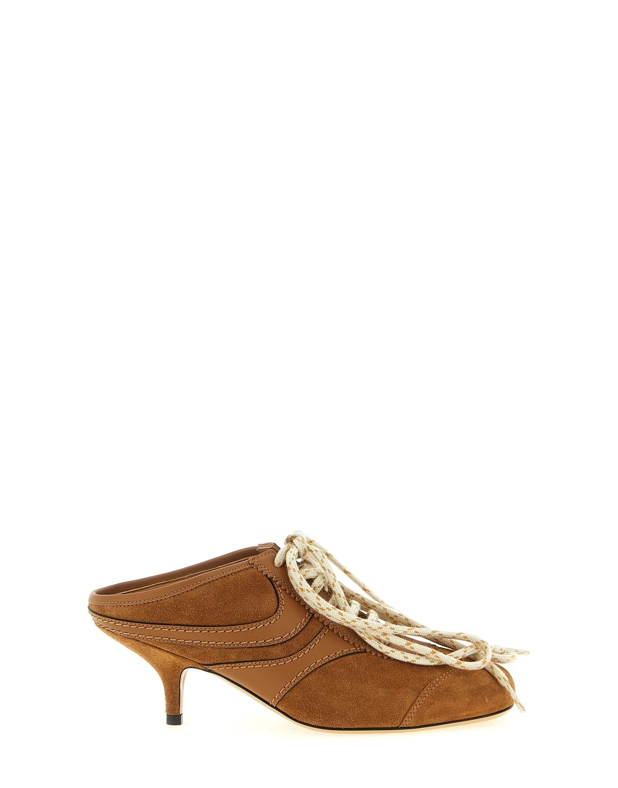 Dries Van Noten Dries Van Noten Heeled Suede Sneakers