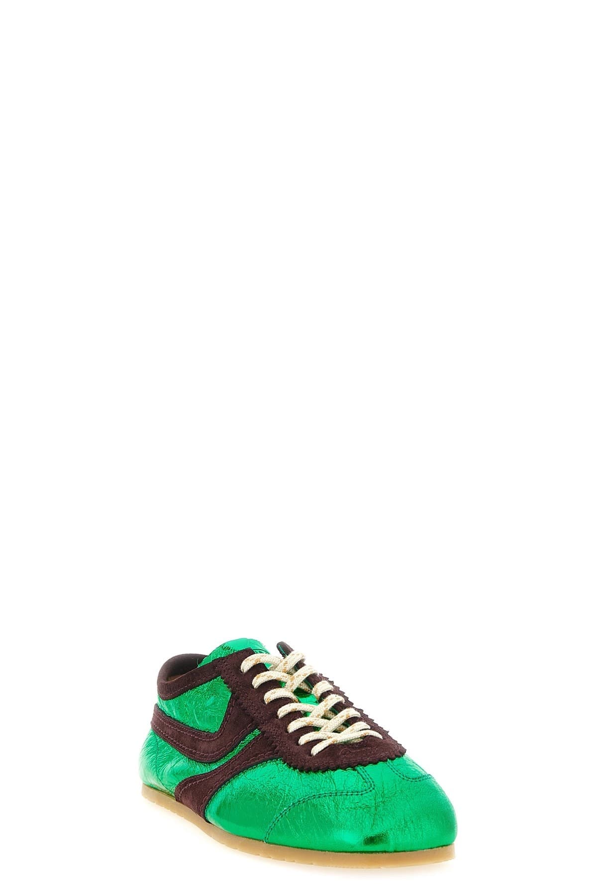 Dries Van Noten Dries Van Noten Laminated Leather Sneakers
