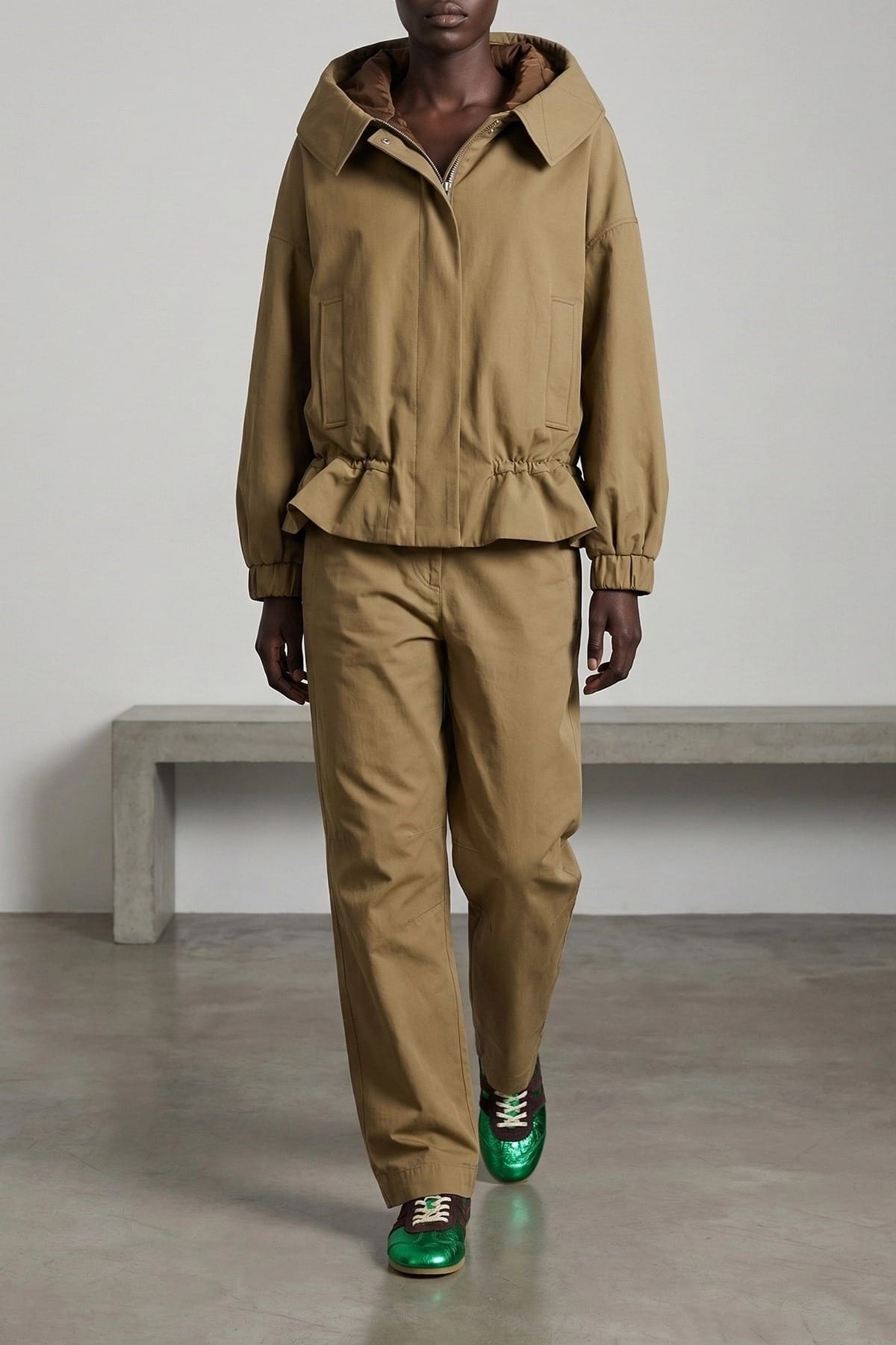 Dries Van Noten Dries Van Noten Laminated Leather Sneakers