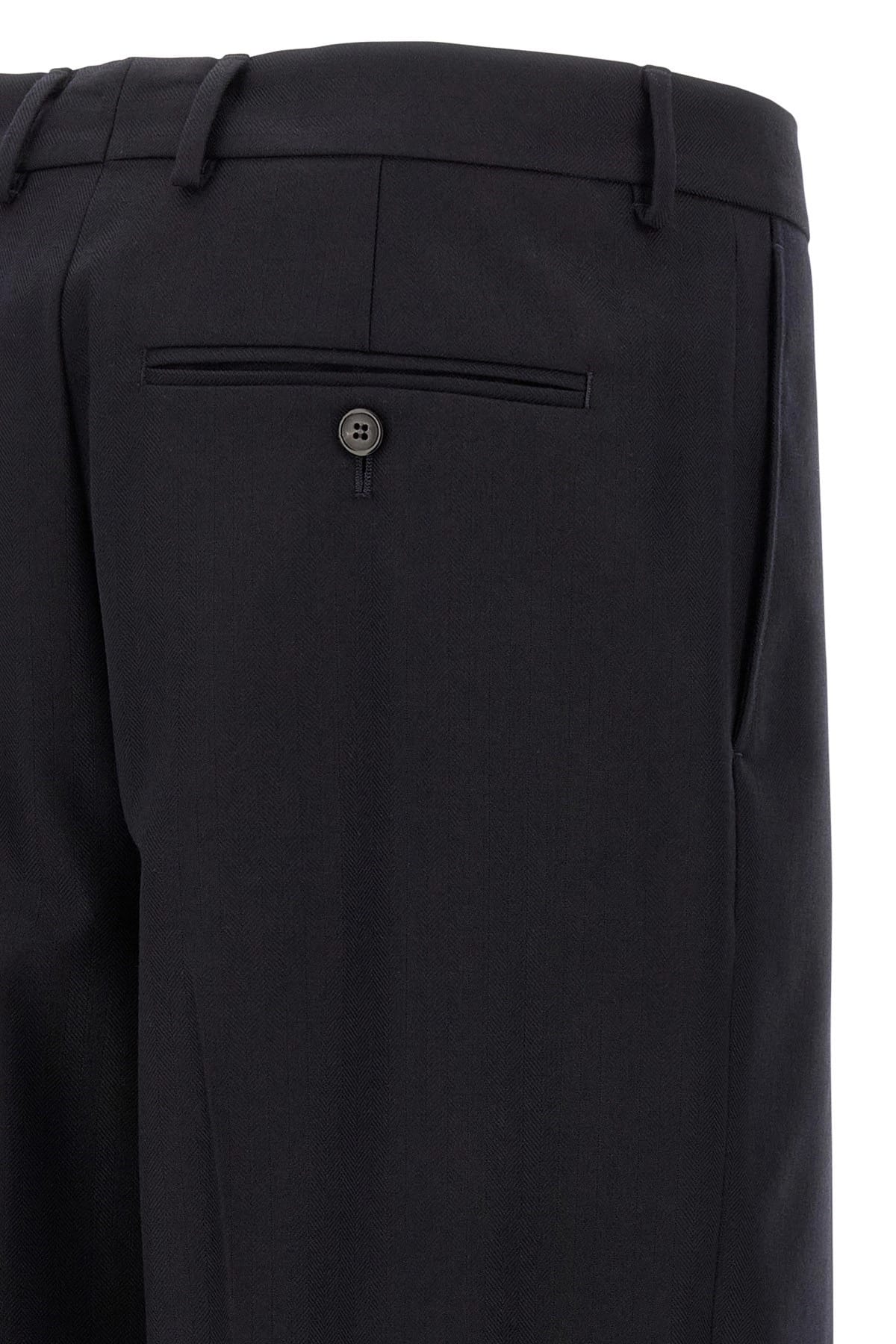 Dries Van Noten Penrud Herringbone Wool Pants | Sendegaro FR