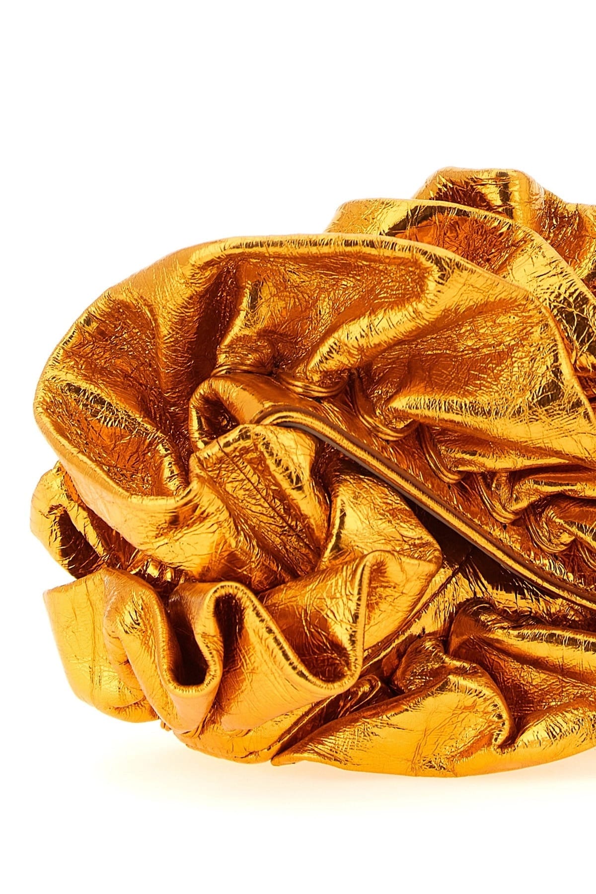 Dries Van Noten Dries Van Noten Ruffle Leather Clutch