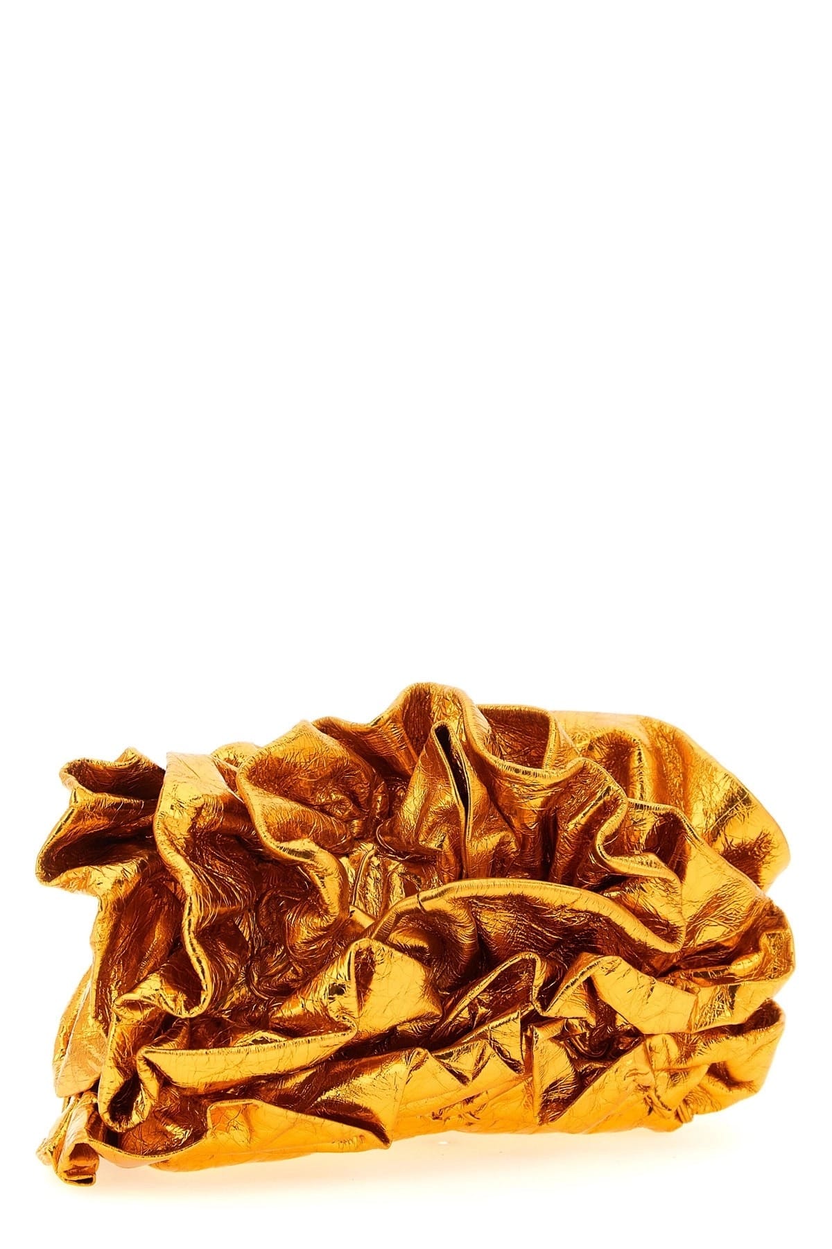 Dries Van Noten Dries Van Noten Ruffle Leather Clutch