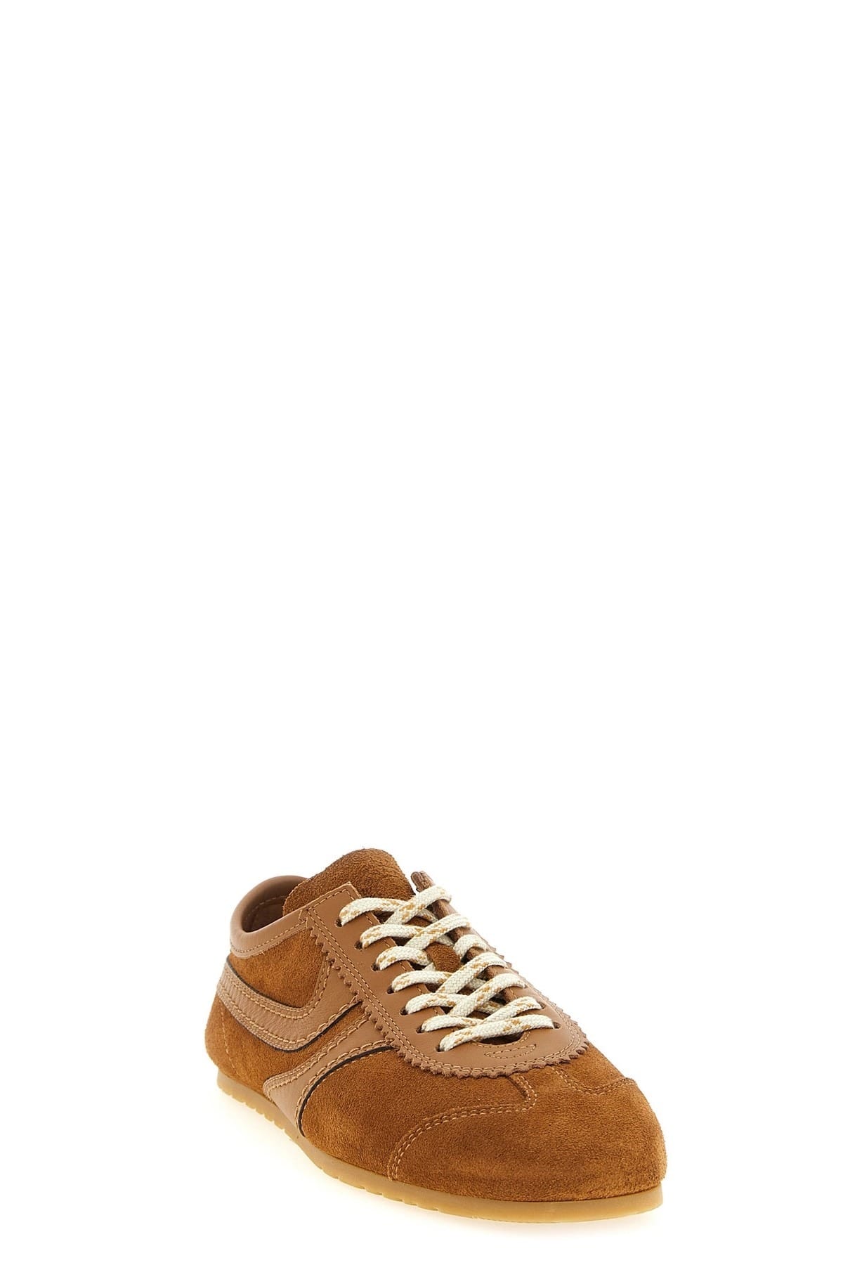 Dries Van Noten Dries Van Noten Scalloped Suede Sneakers