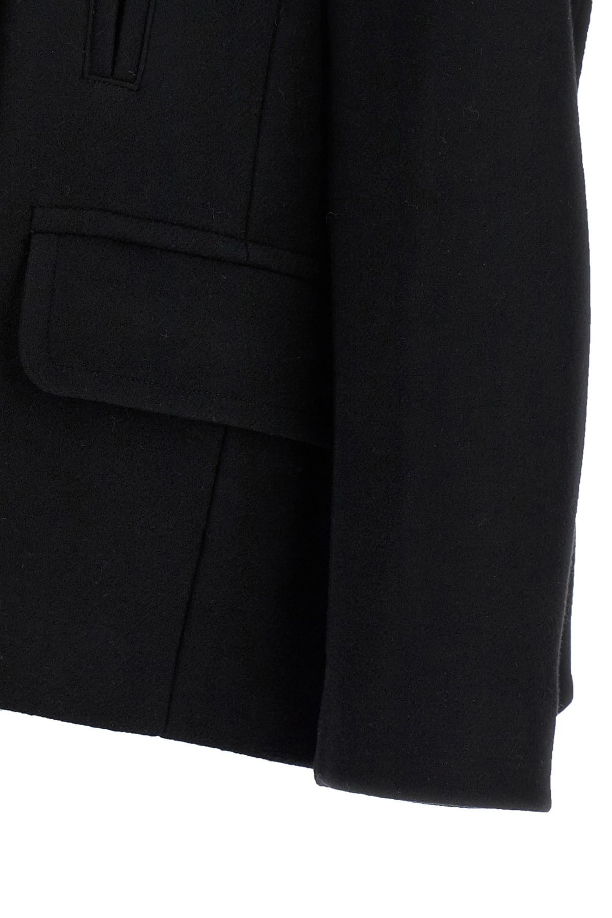Dries Van Noten Dries Van Noten Vafel Wool Blend Coat