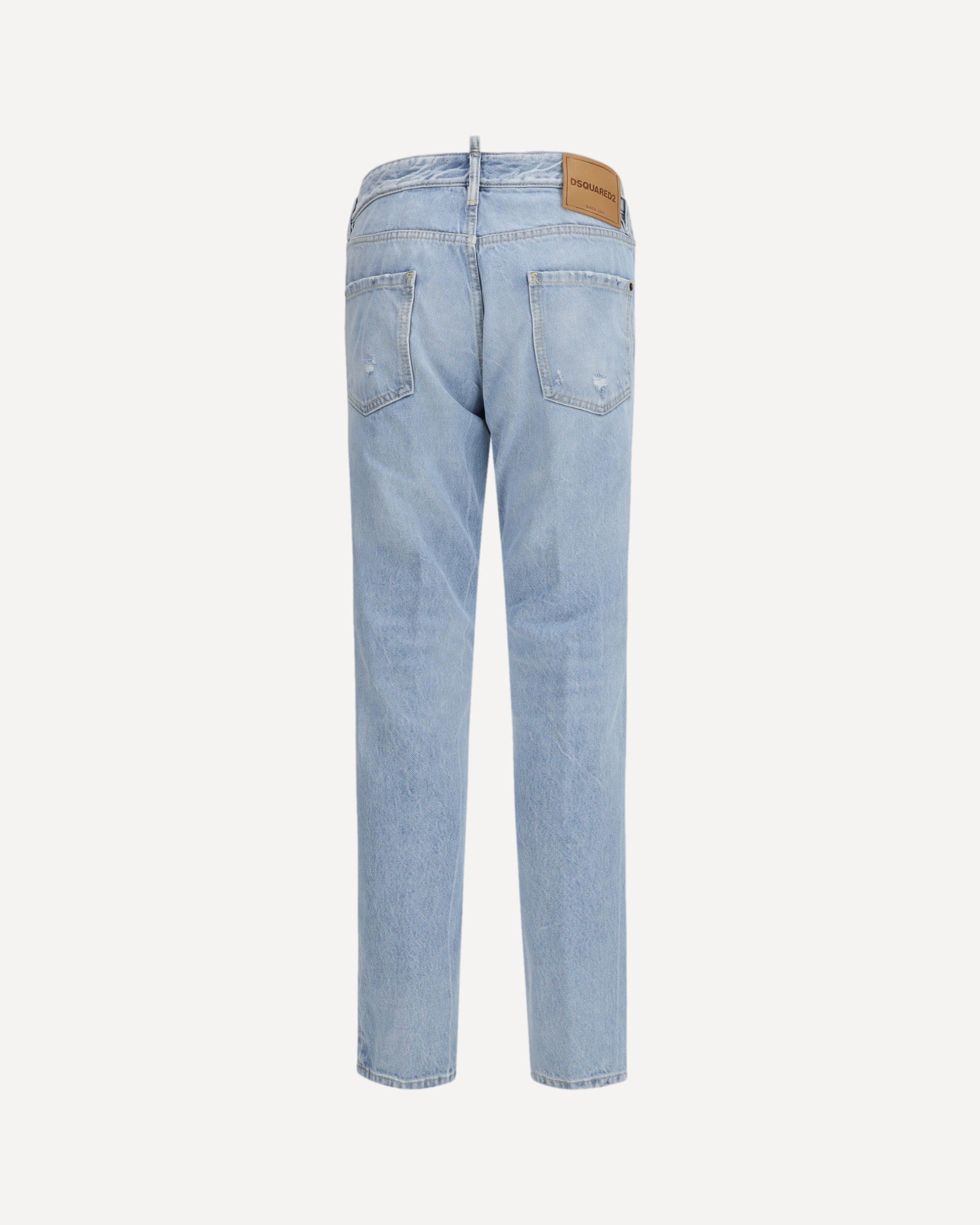 Dsquared² Belt-Loop Ripped Jeans
