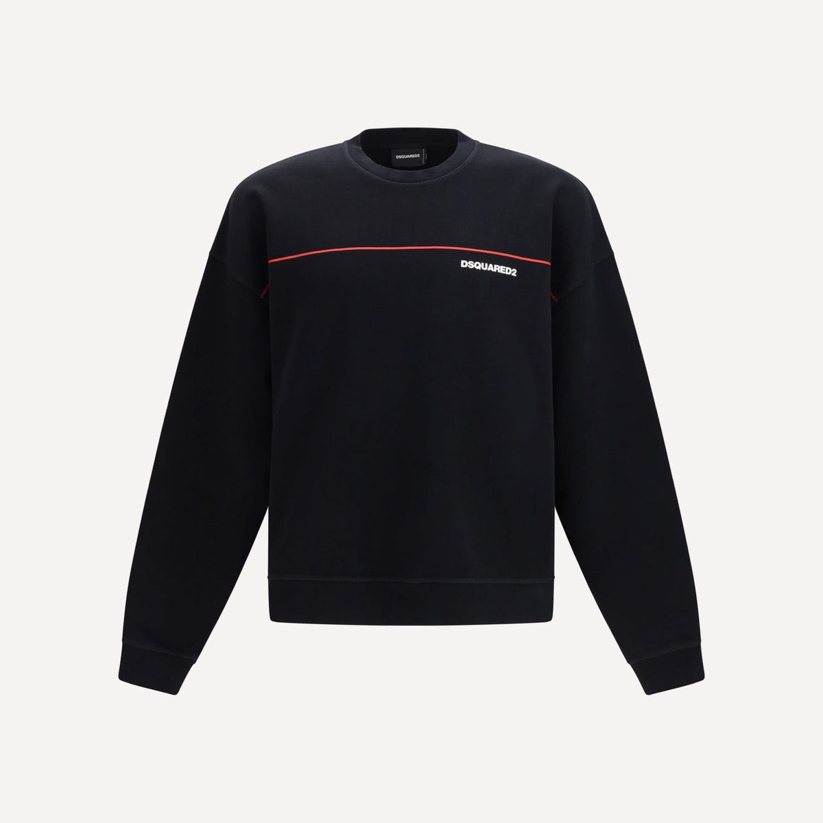 Dsquared² ロゴプリント付きコットンクルーネックスウェットシャツ 