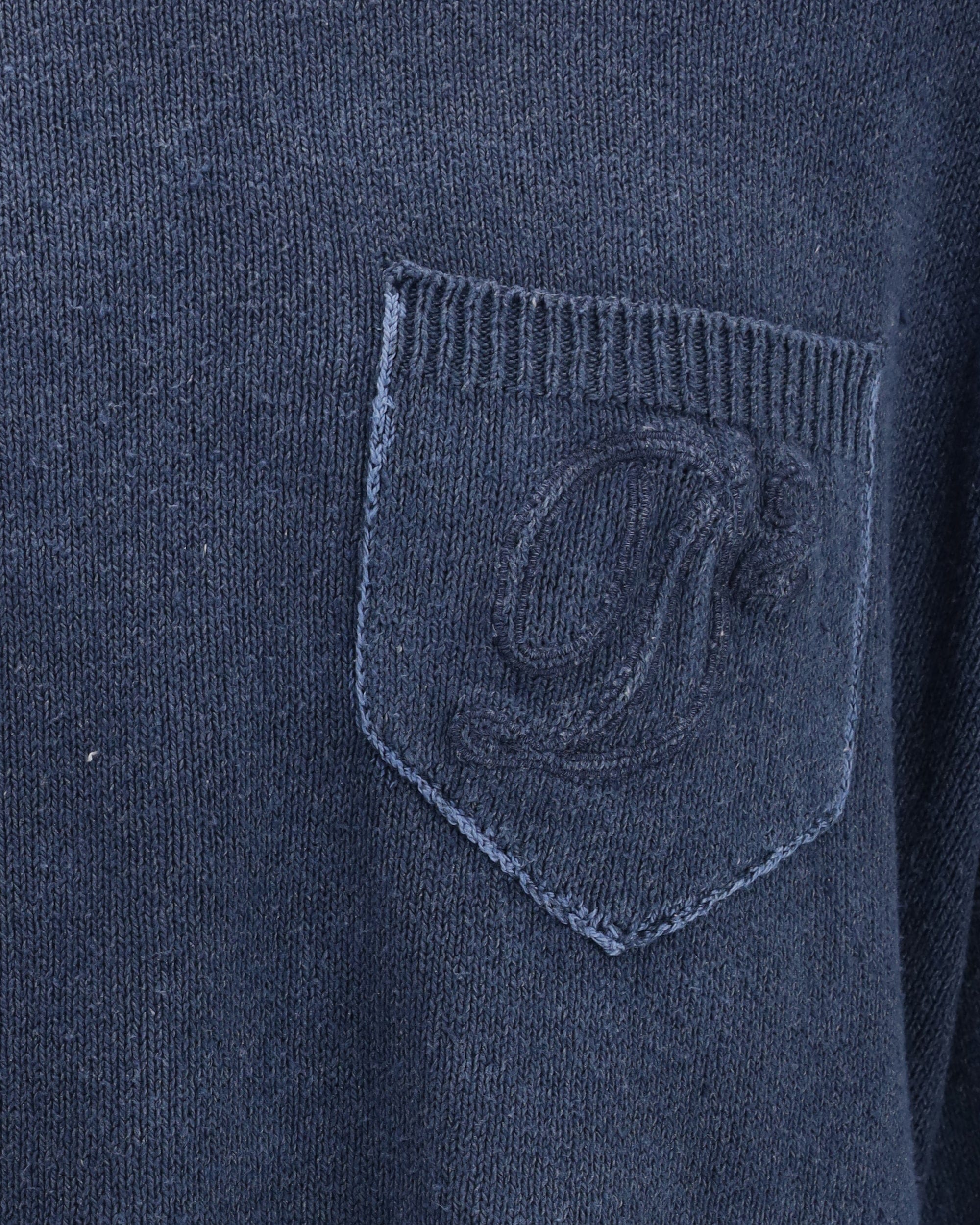 Dsquared² Crew Neck Sweater With Chest Pocket