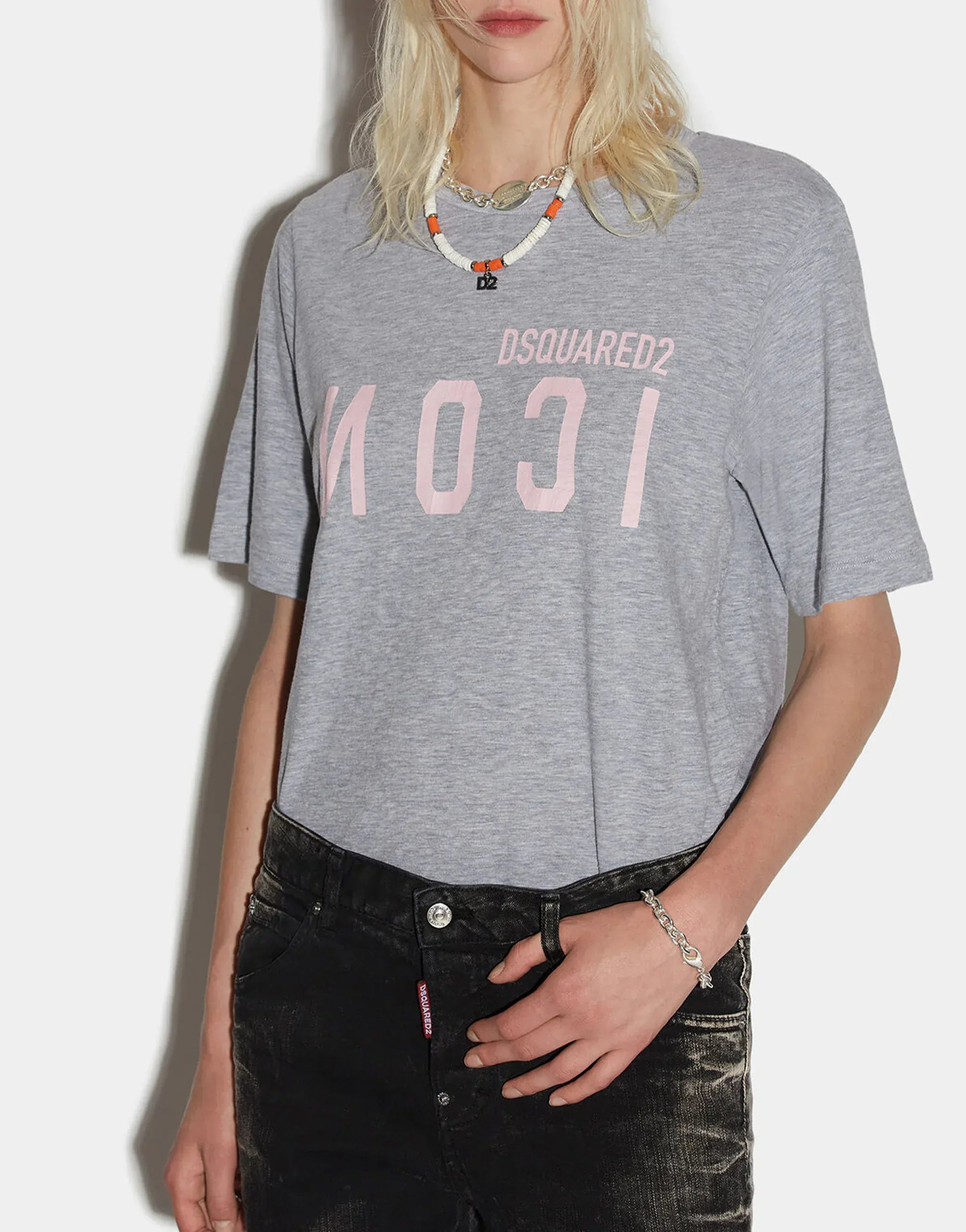 Dsquared² Icon Cracked Easy T-Shirt