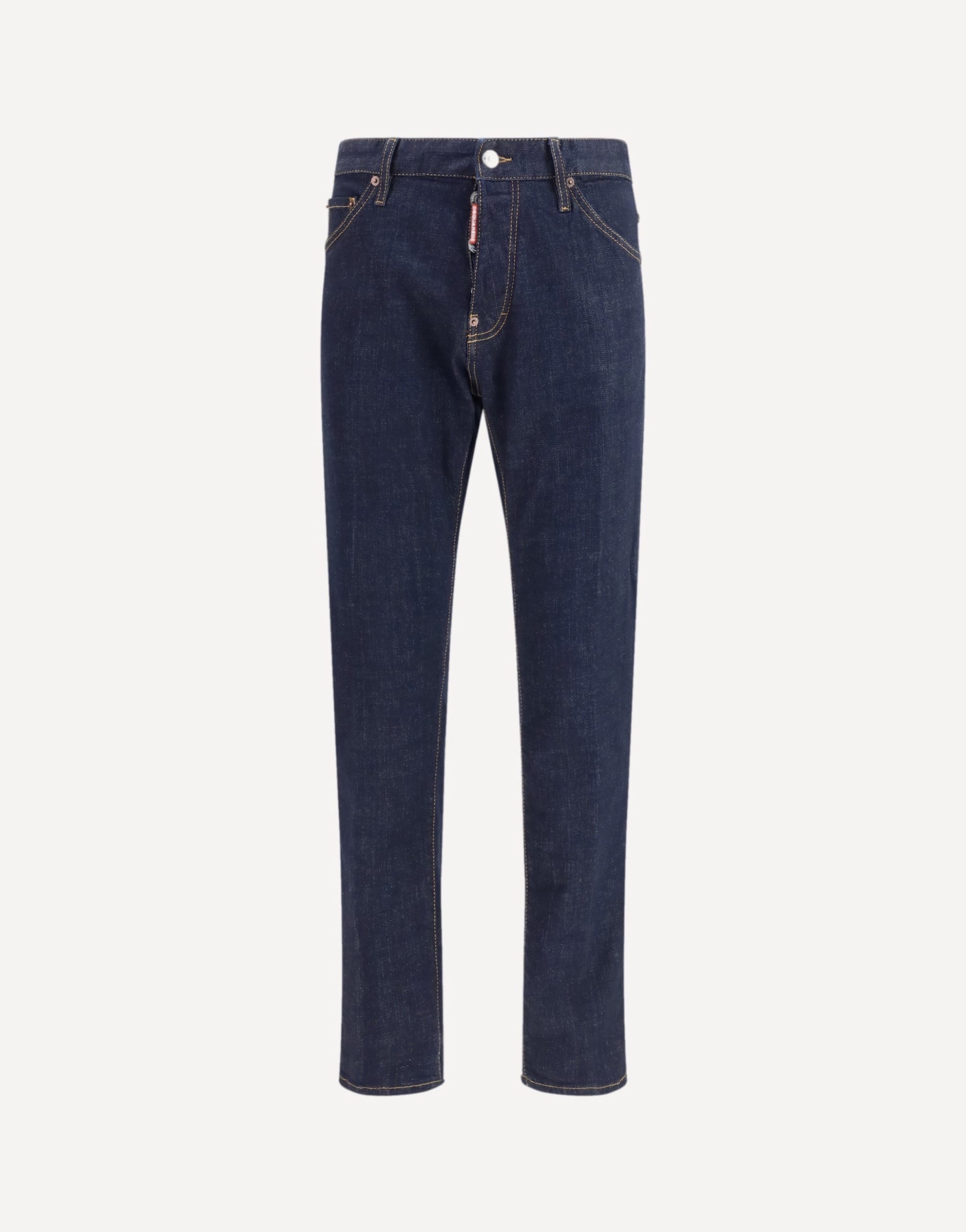 Dsquared² Long Stretch Cotton Jeans