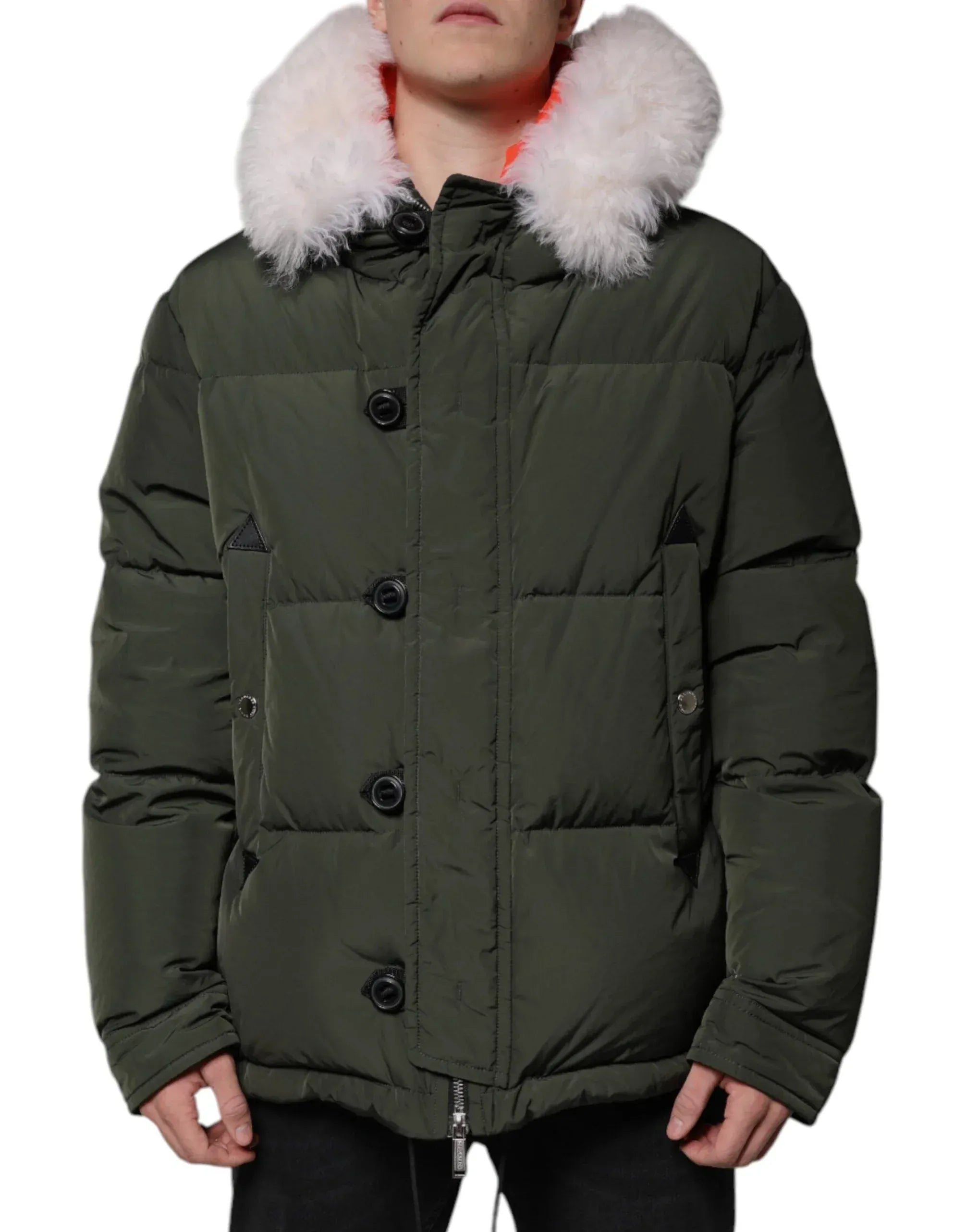 Dsquared² Shearling Padded Jacket