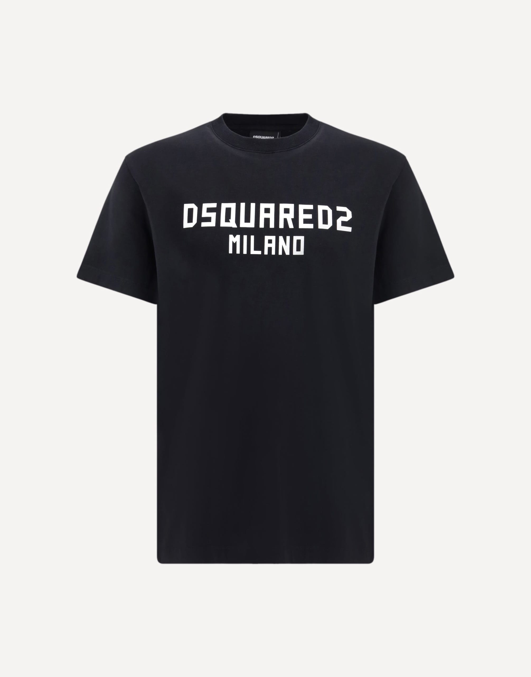 Dsquared² T-Shirt With Dsquared2 Milano Logo