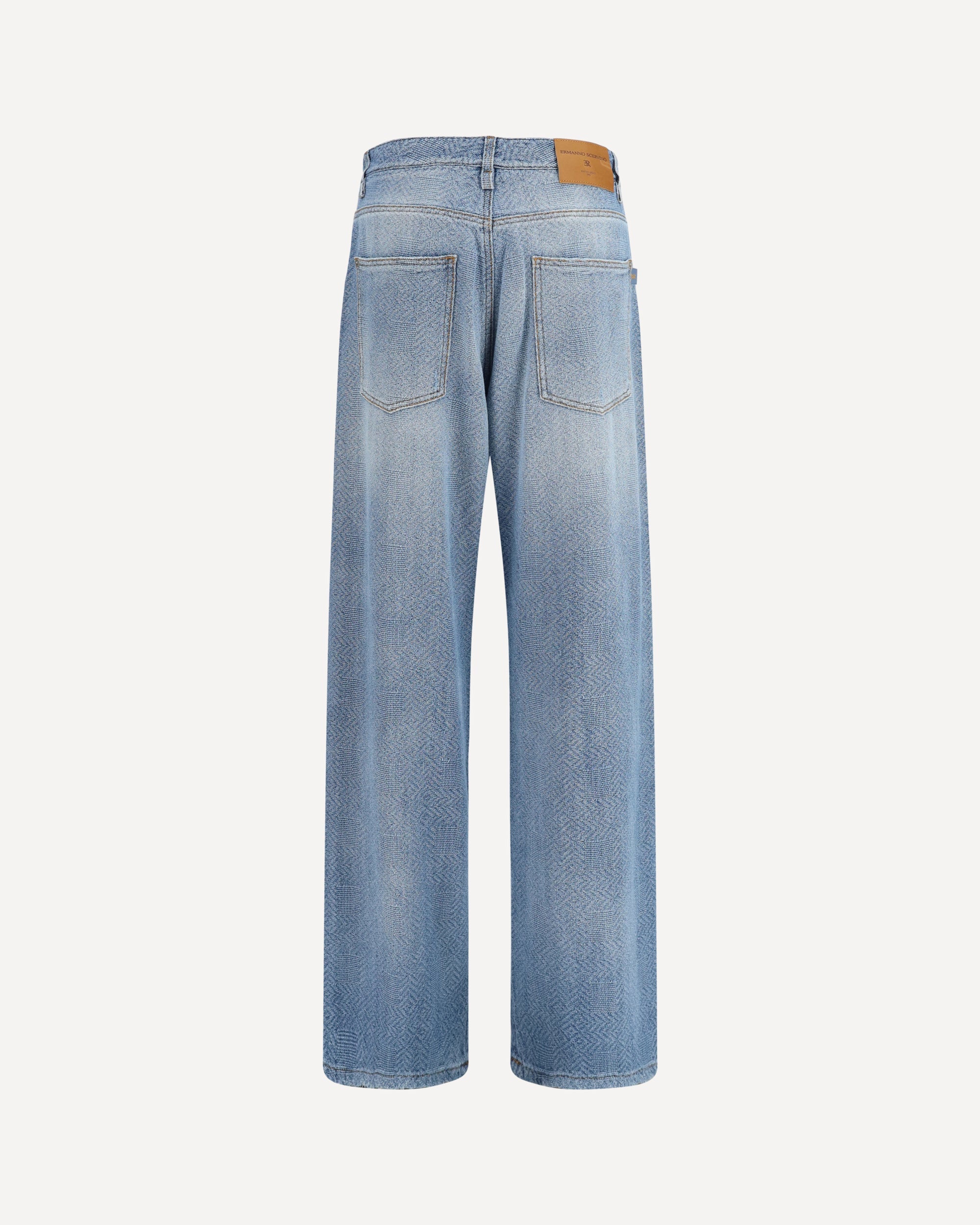 Ermanno Scervino Baggy Jeans In Pure Cotton - alternate view