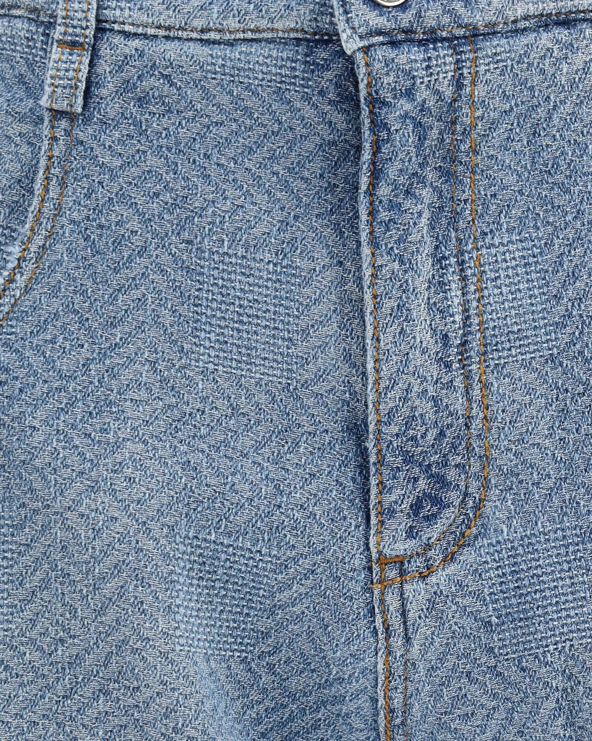 Ermanno Scervino Baggy Jeans In Pure Cotton