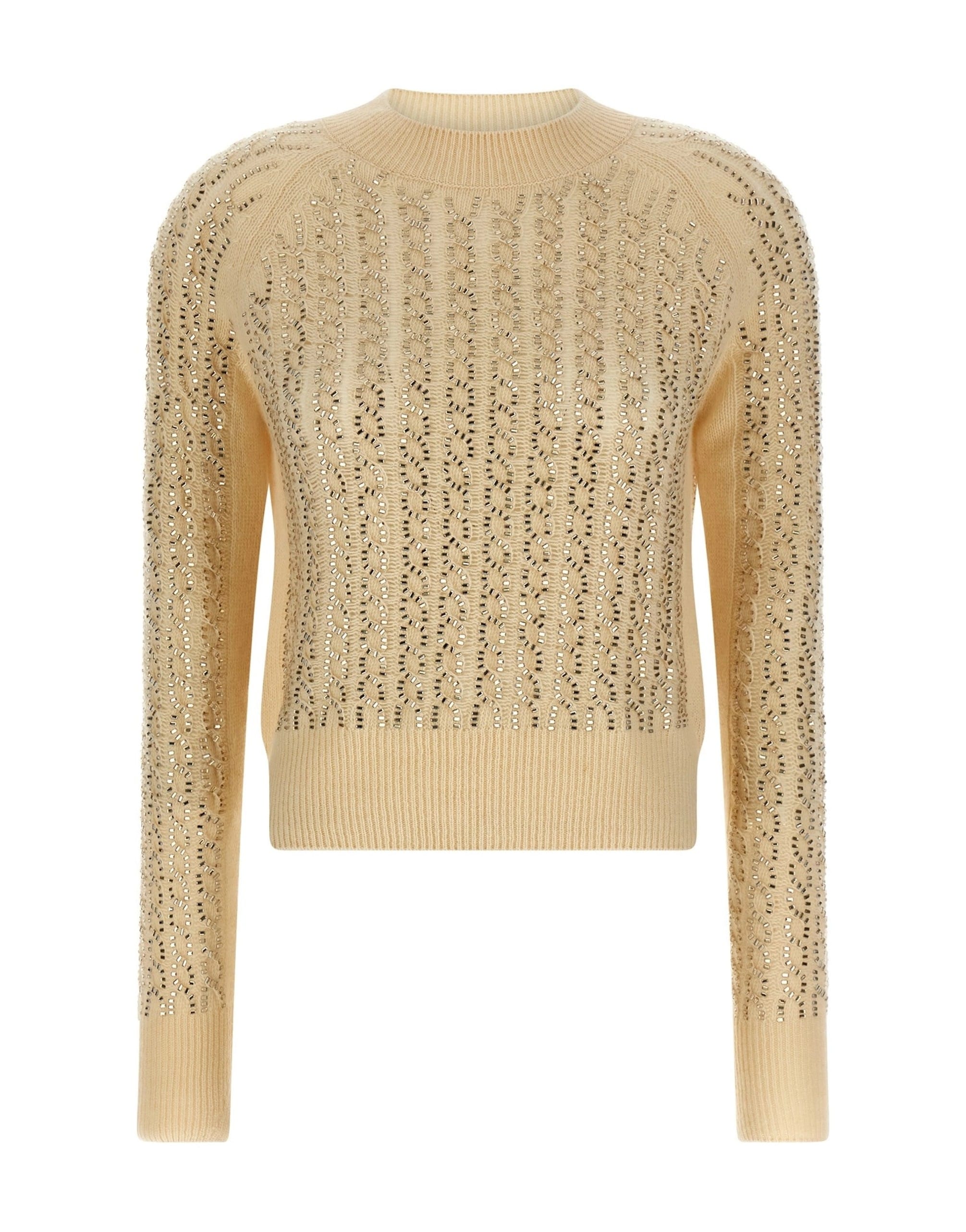 Ermanno Scervino Ermanno Scervino Baguette Studded Sweater
