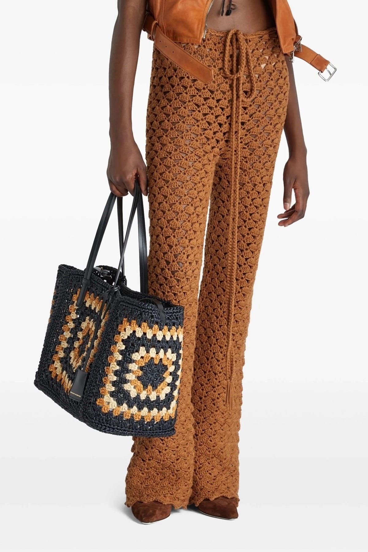 Ermanno Scervino Crochet Flared Pants - alternate view