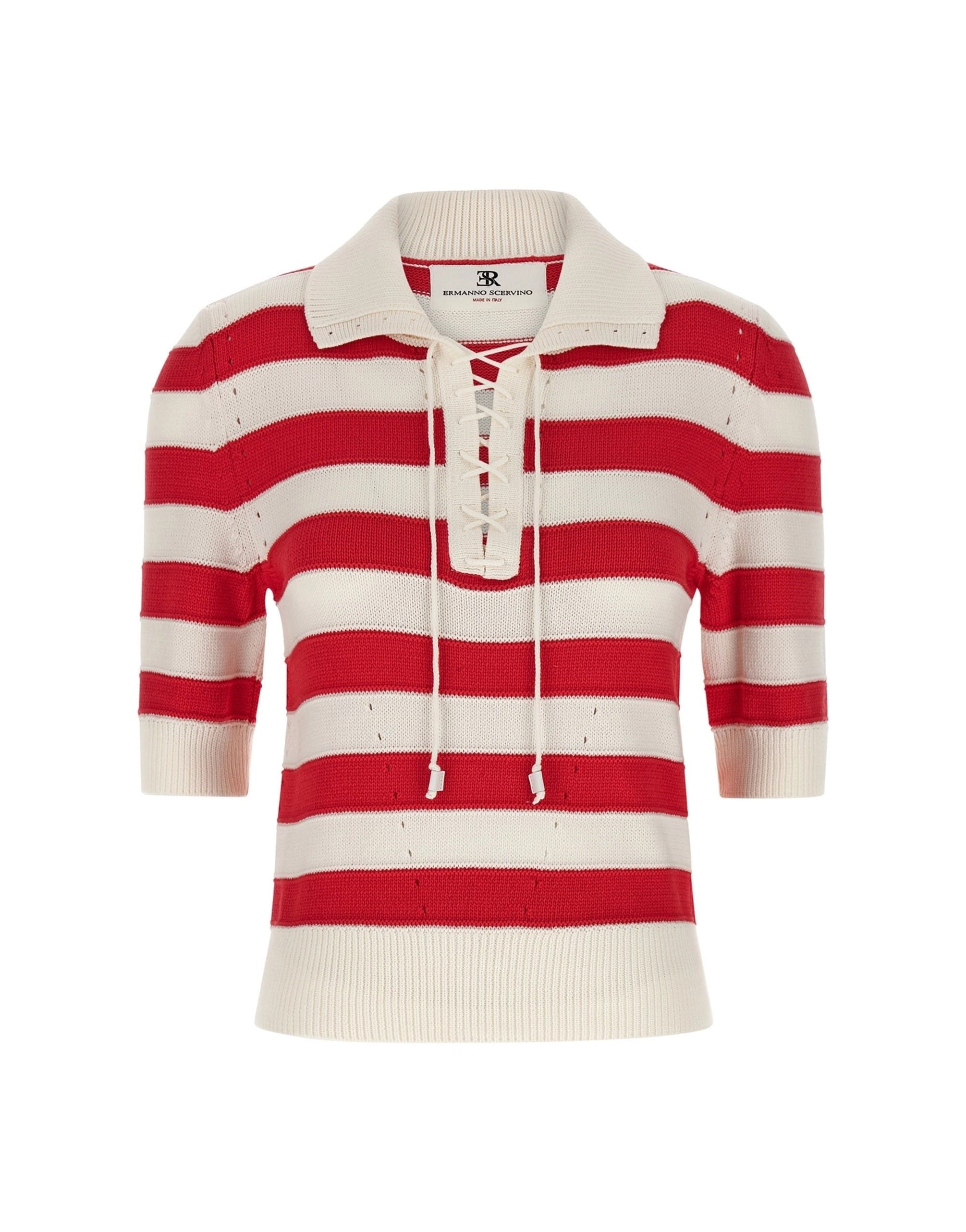 Ermanno Scervino Ermanno Scervino Crochet Polo Shirt