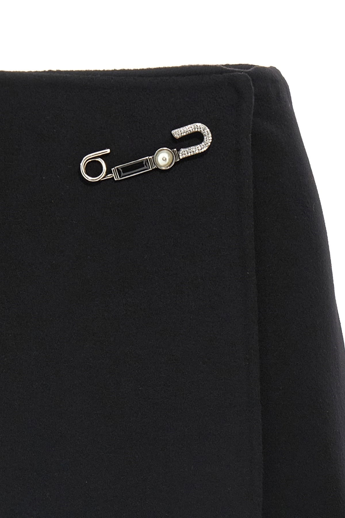Ermanno Scervino Ermanno Scervino Jewel Pin Skirt