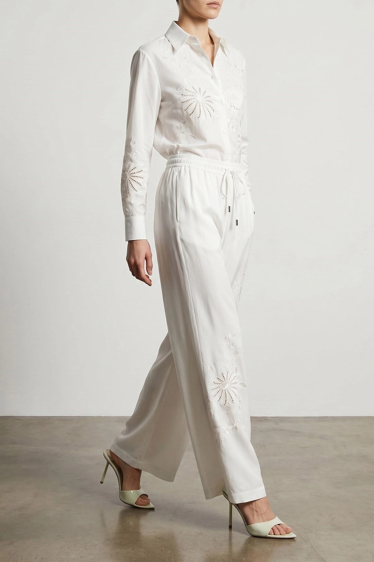 Ermanno Scervino Ermanno Scervino Lace Insert Pants