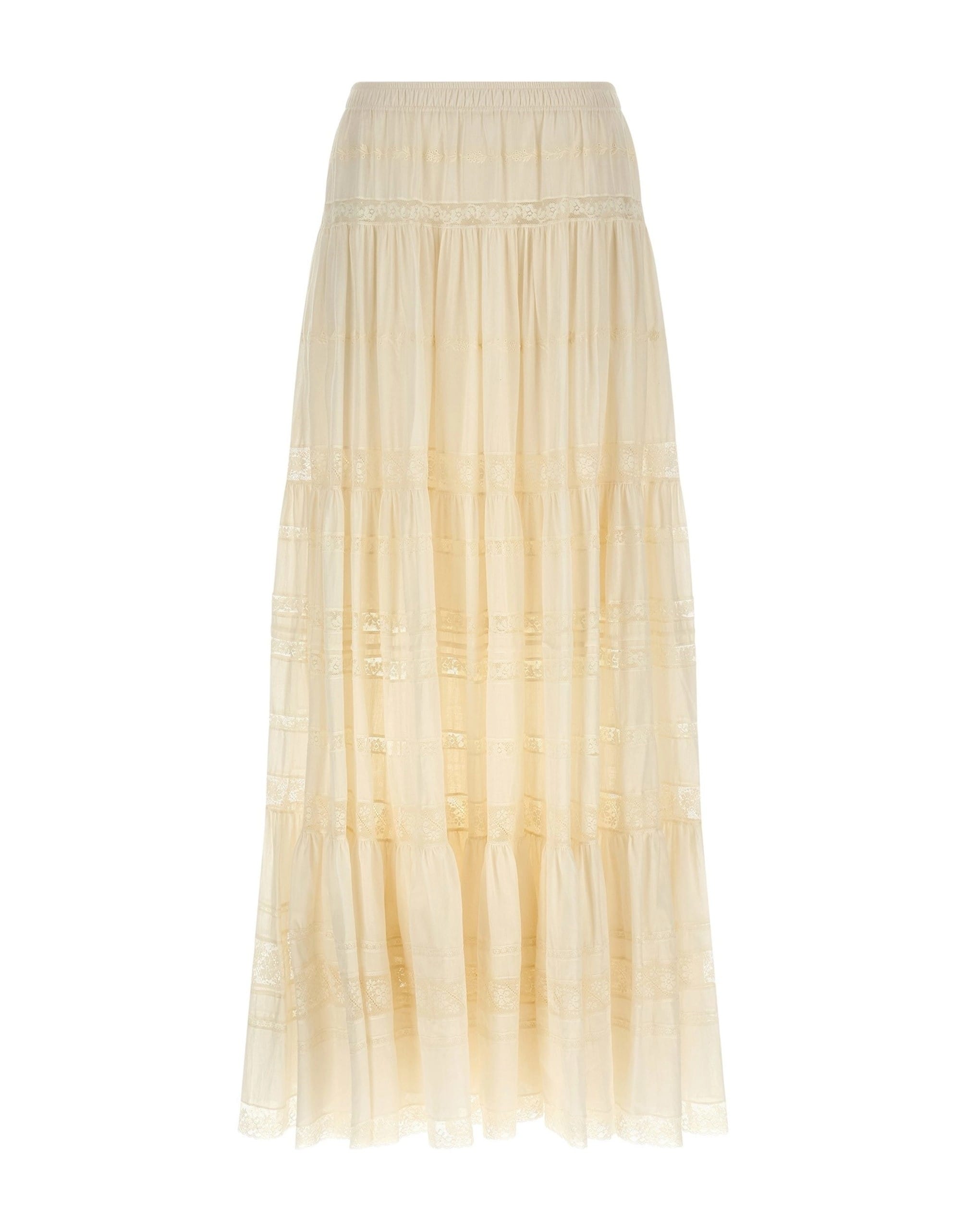 Ermanno Scervino Ermanno Scervino Lace Insert Skirt