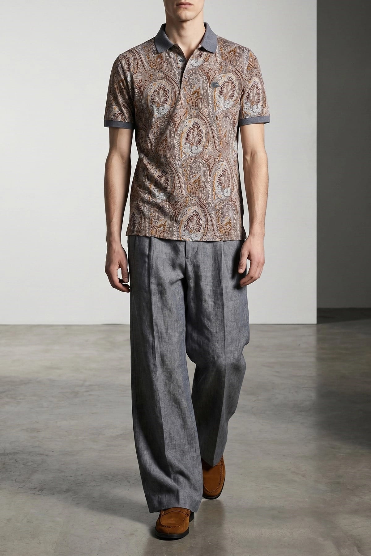Etro Etro Arnica Paisley Polo Shirt