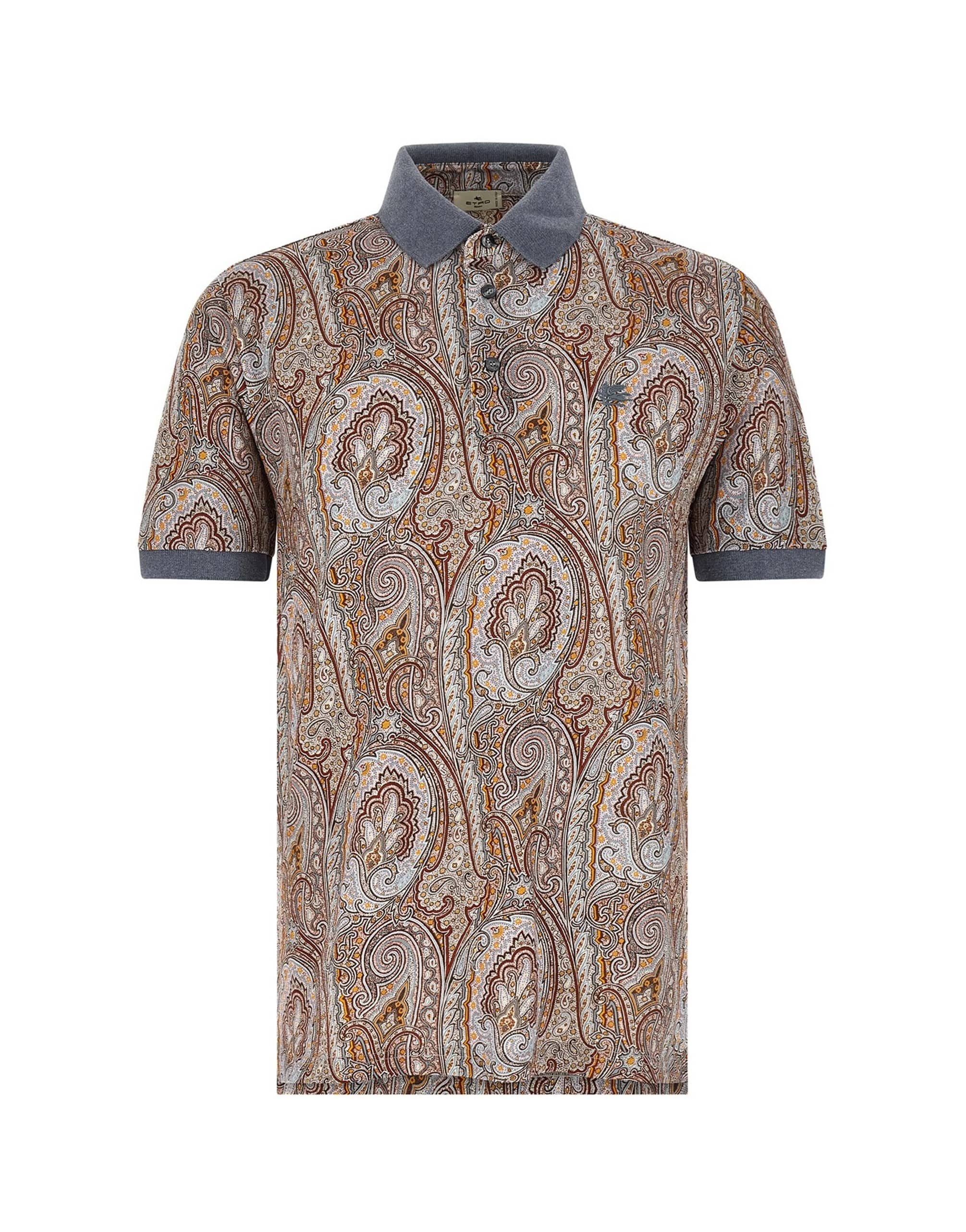 Etro Arnica Paisley Polo Shirt