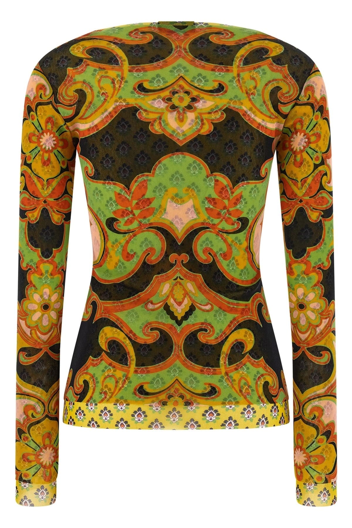 Etro Etro Double-Layer Mesh Sweater