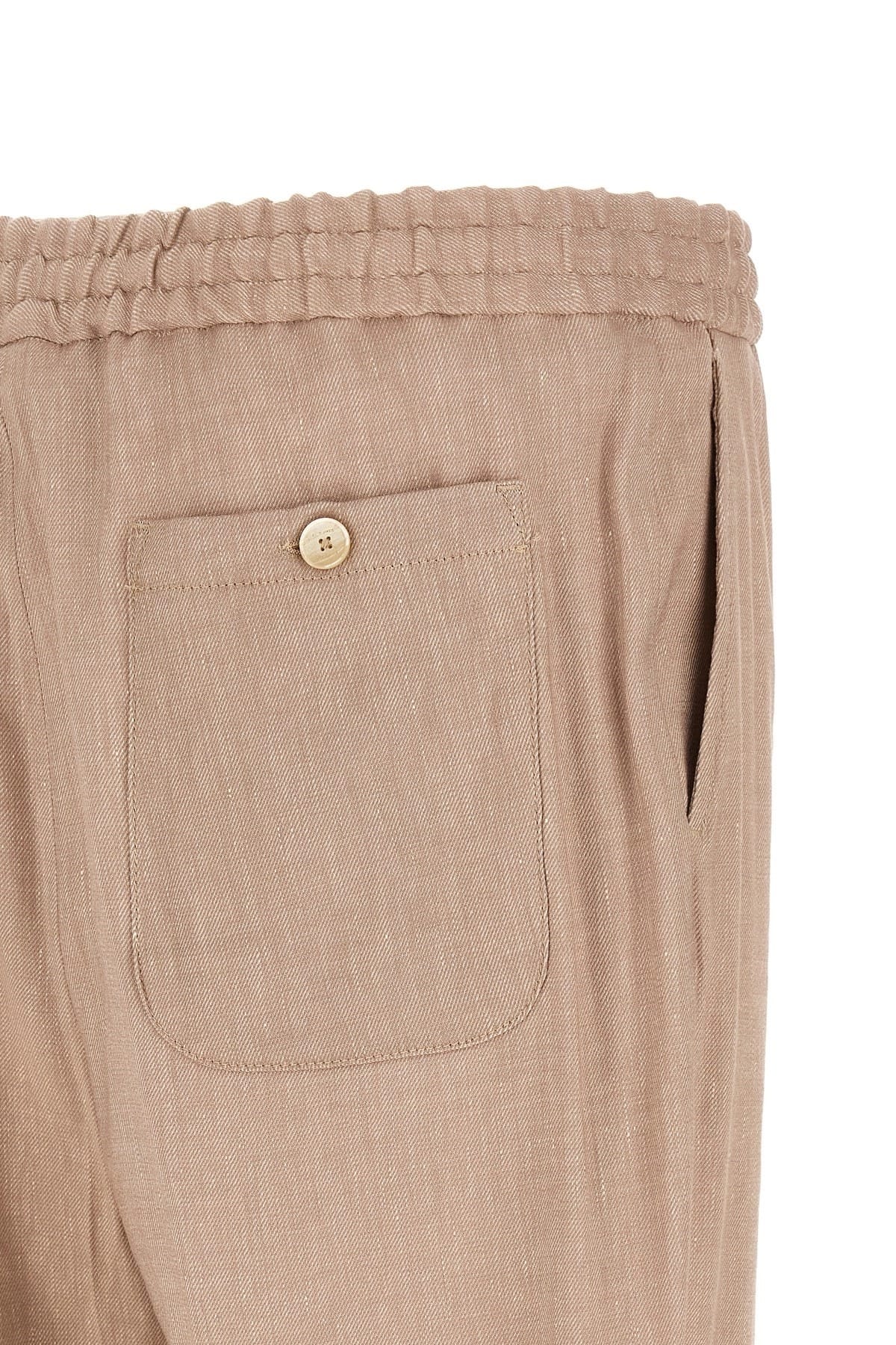 Etro Etro Flamed Linen Joggers