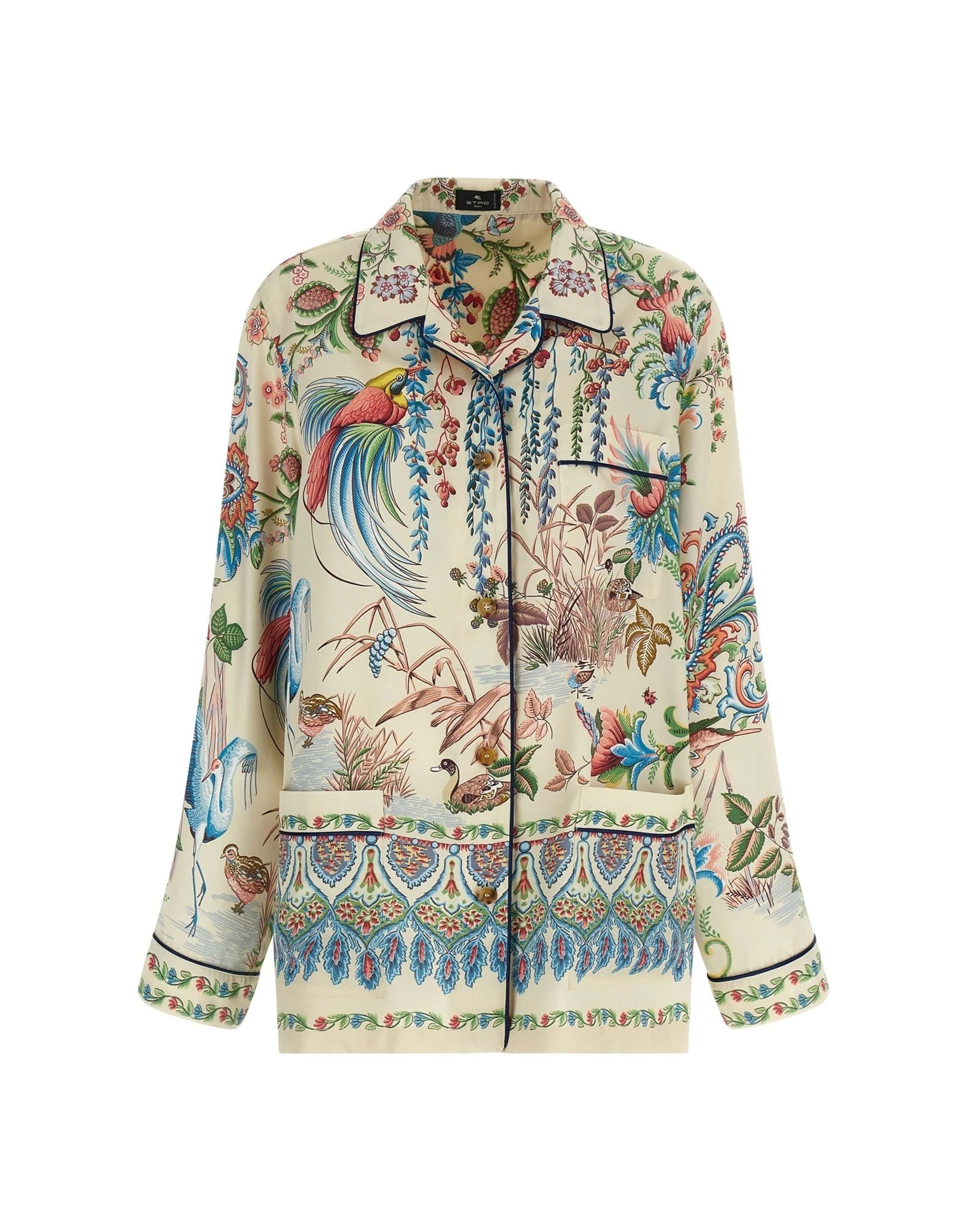 Etro Etro Flora E Fauna Print Shirt