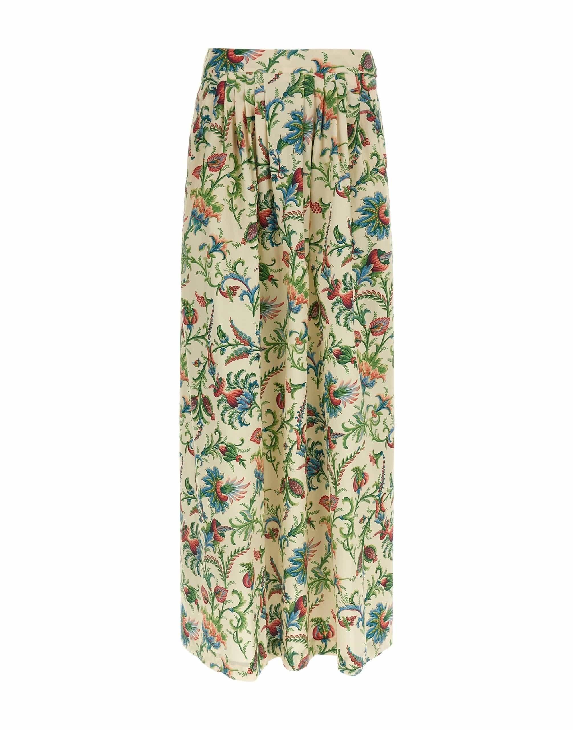 Etro Etro Floral Pattern Maxi Skirt