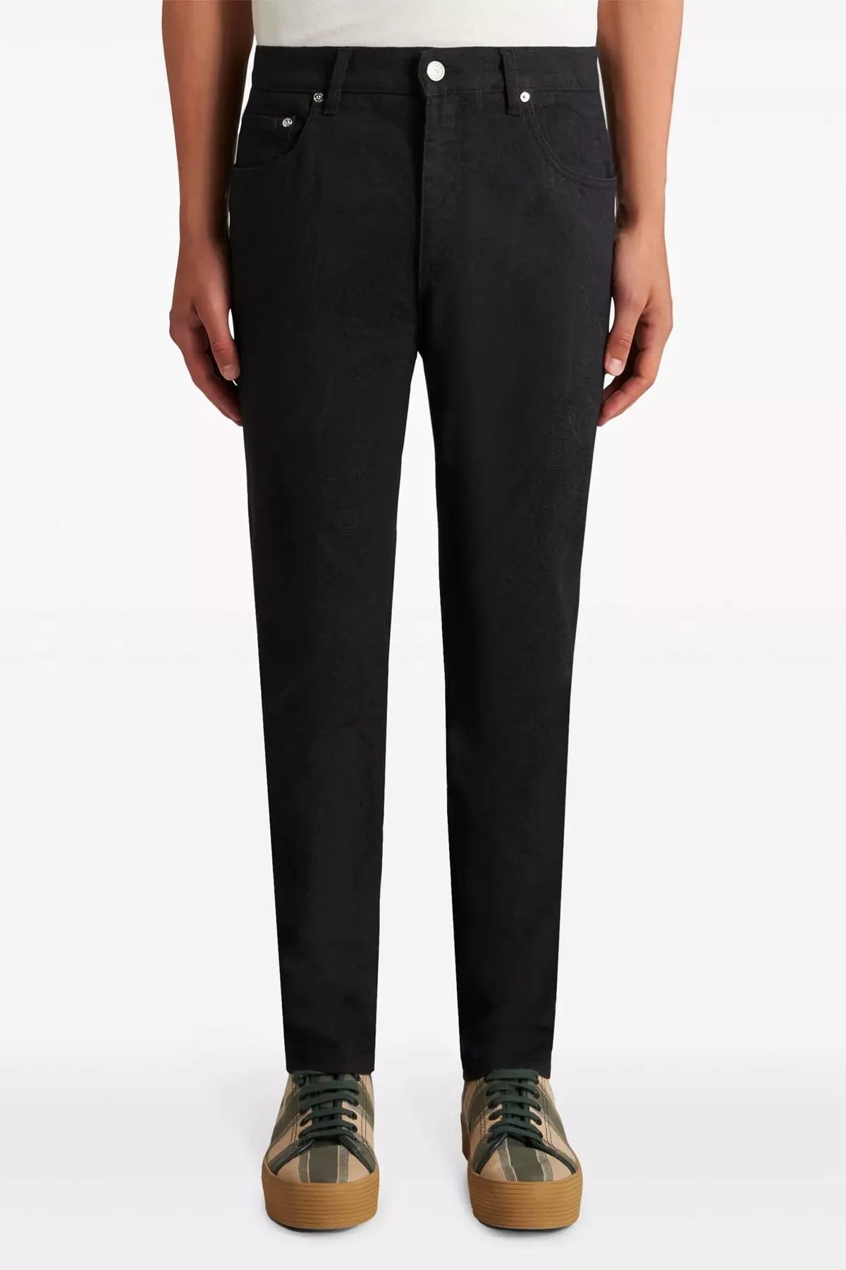 Etro Jacquard Rome Fit Jeans - alternate view