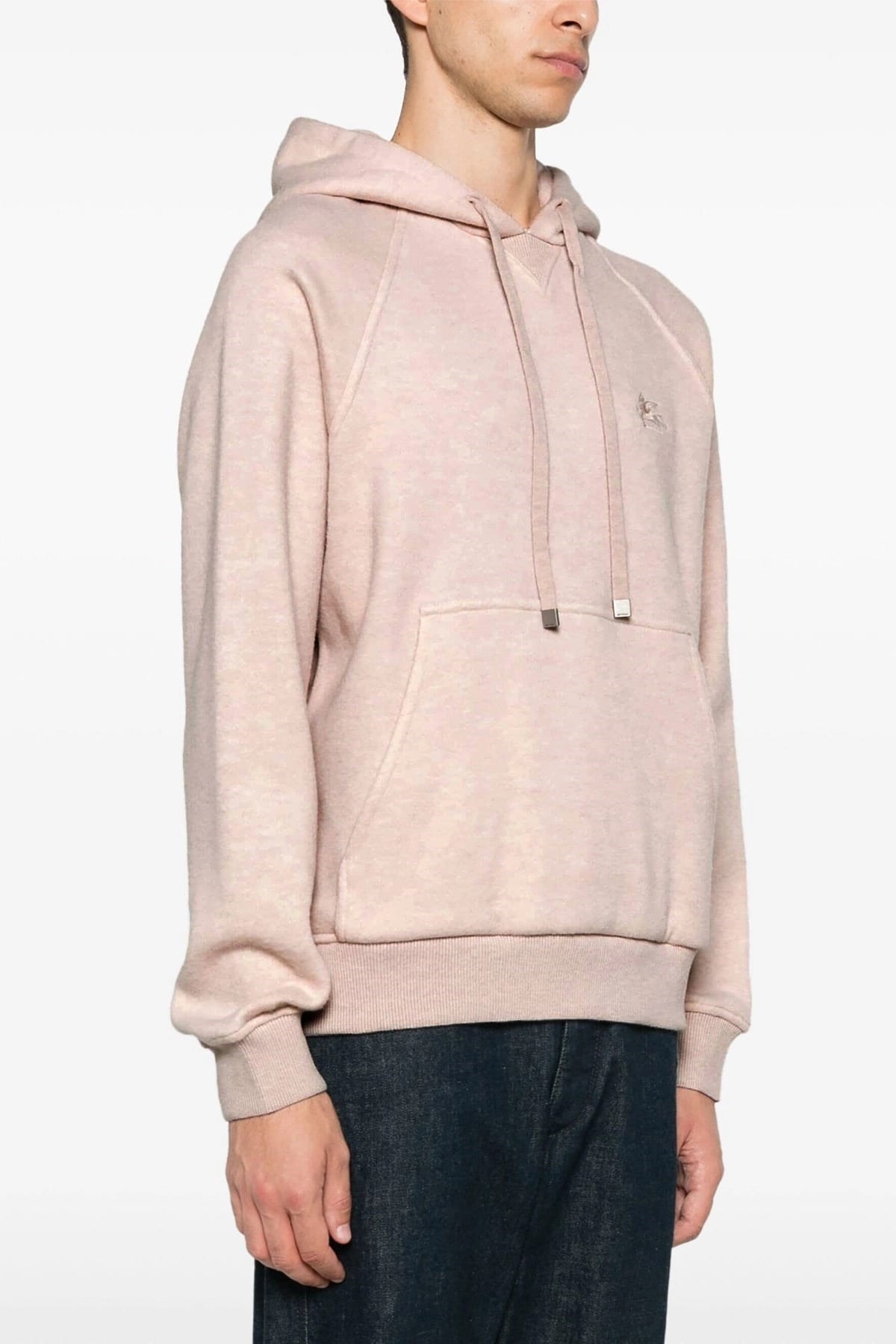 Etro Etro Logo Embroidered Wool Hoodie