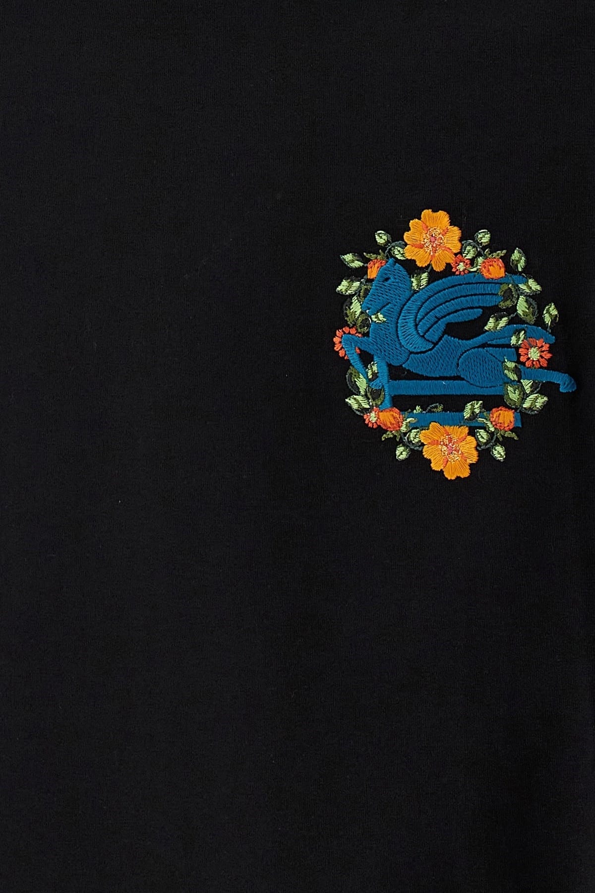 Etro Etro Logo Embroidery T-Shirt