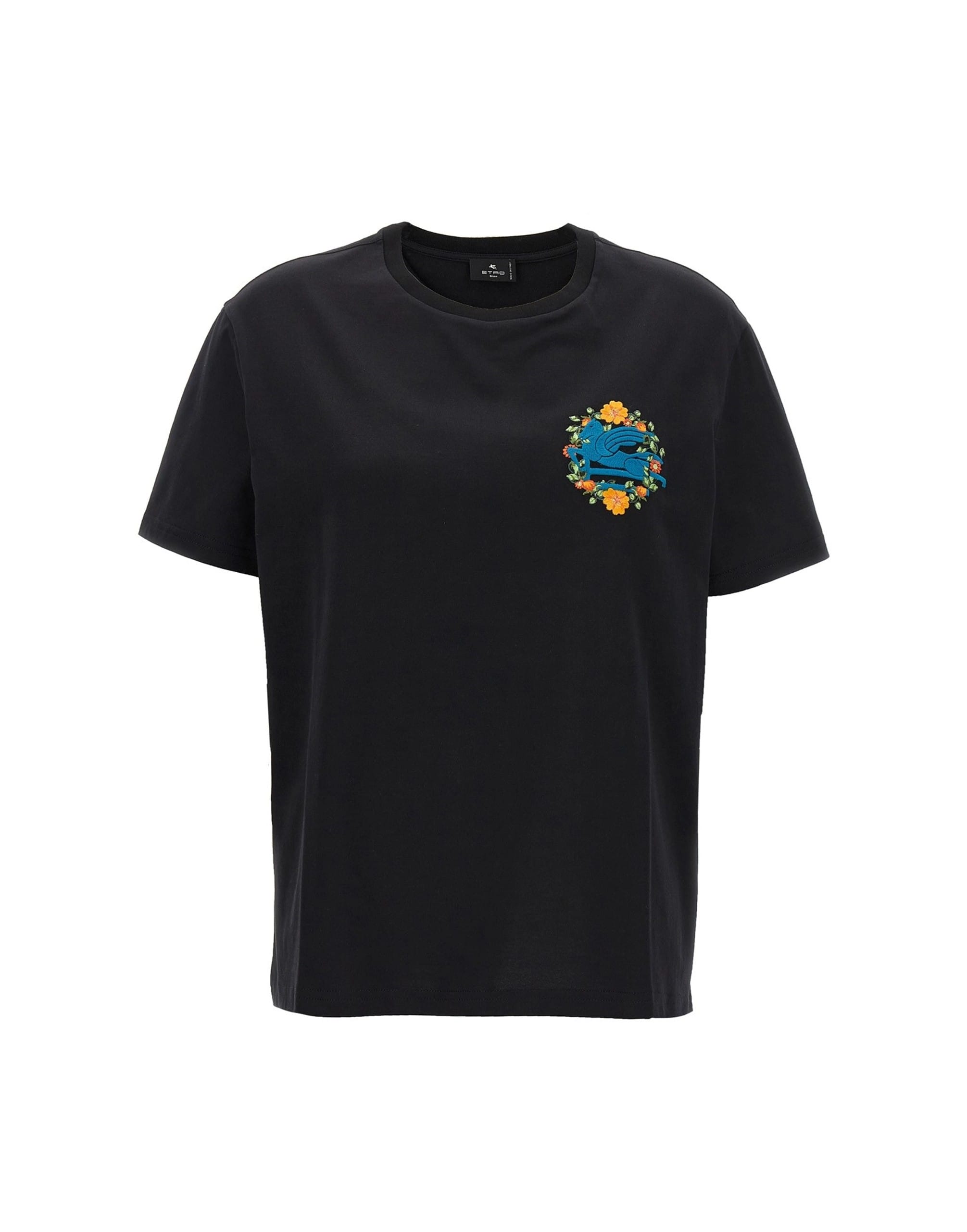 Etro Etro Logo Embroidery T-Shirt