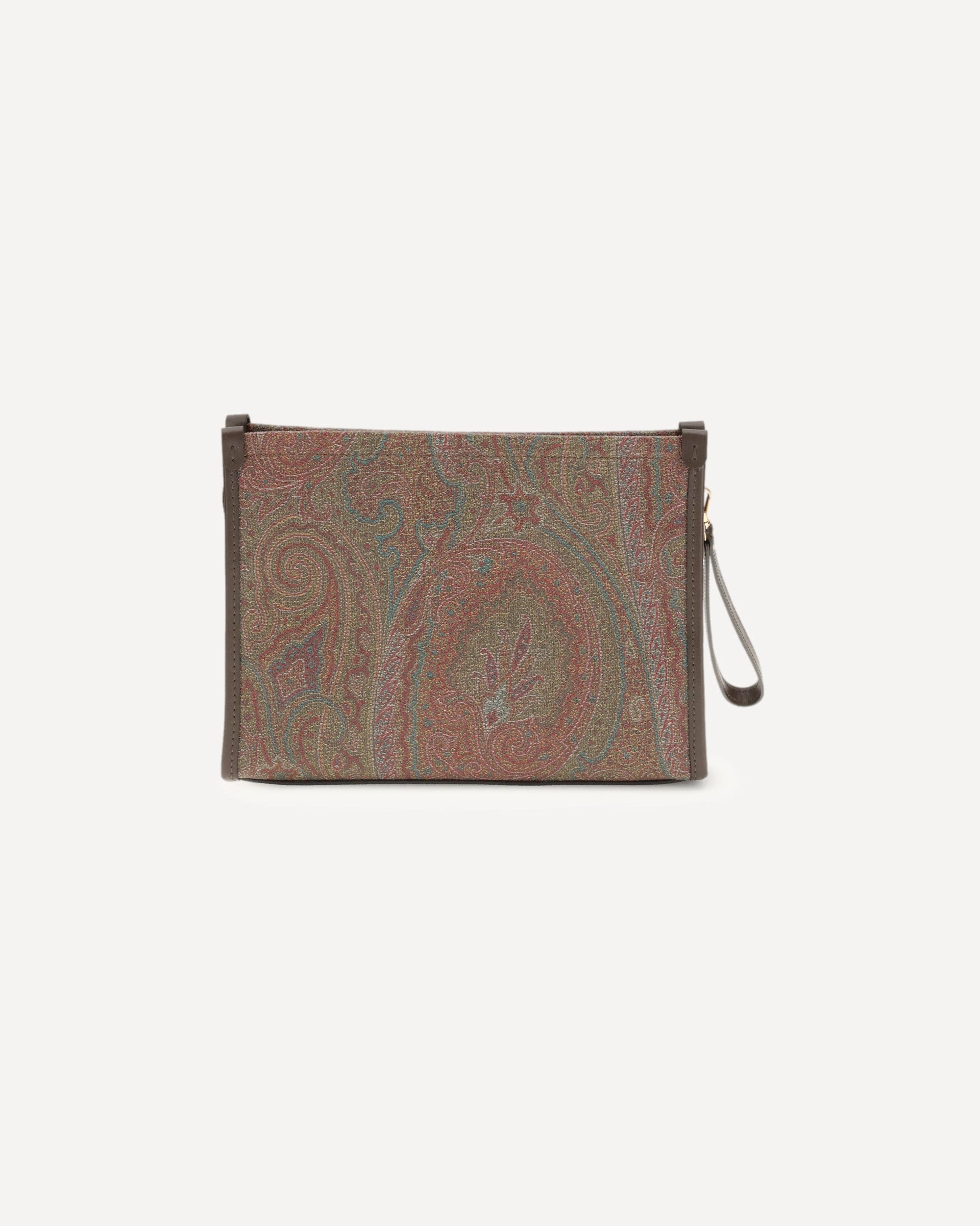 Etro Etro Medium Pouch Paisley Jacquard