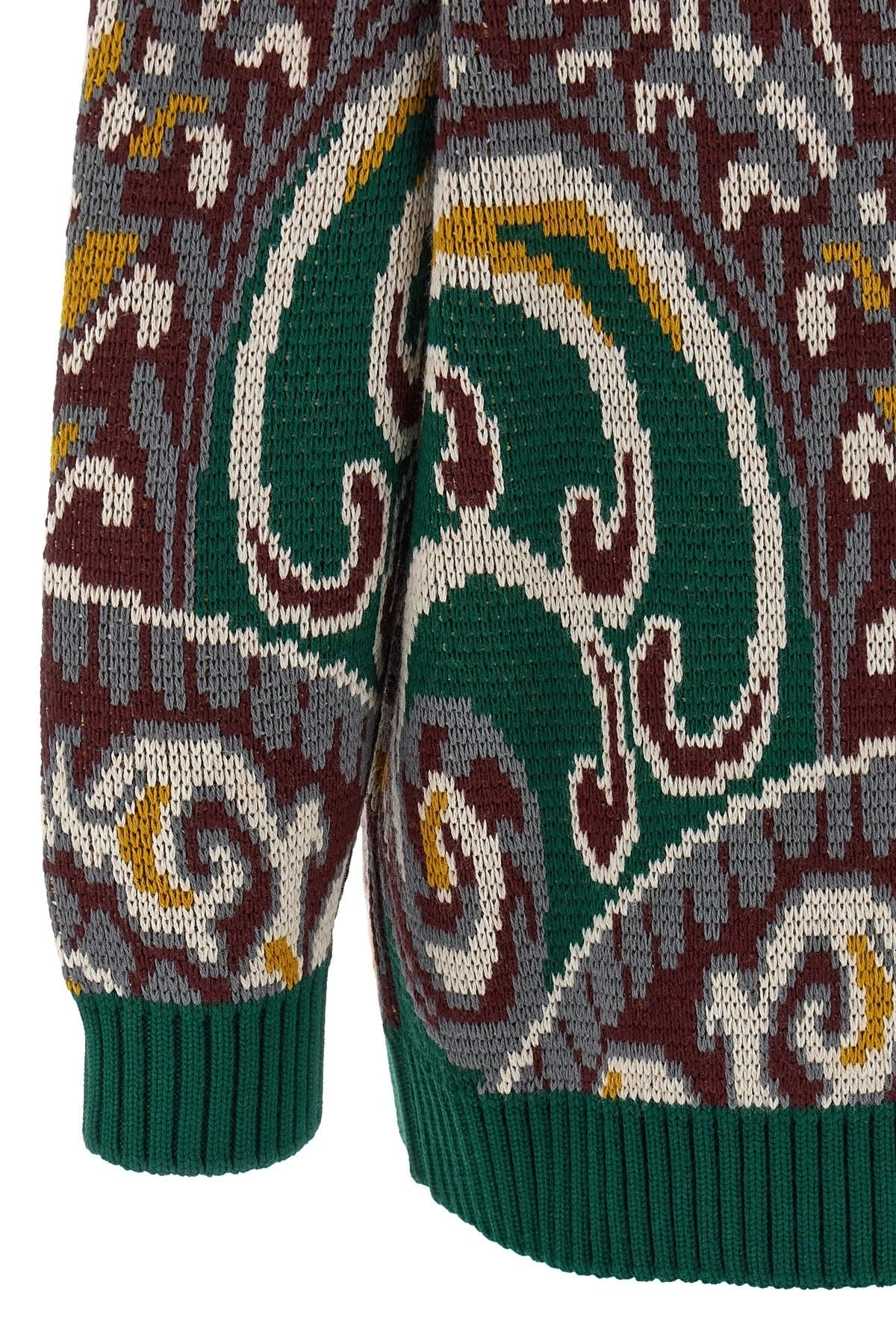Etro Etro Multicolor Jacquard Wool Sweater