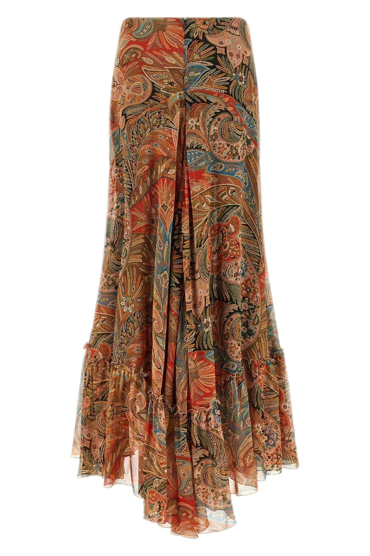 Etro ペイズリーリーフ マキシスカート | Sendegaro JP