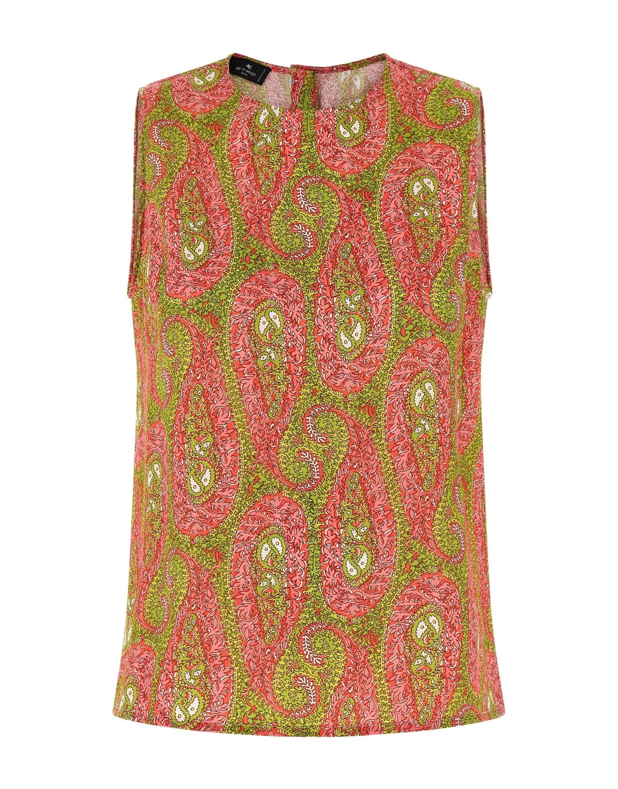 Etro Etro Paisley Foliage Top