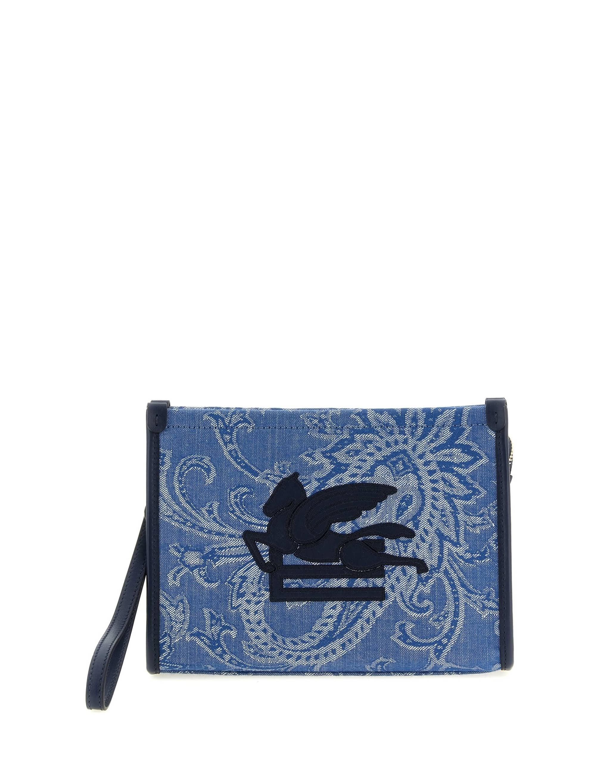 Etro Etro Paisley Jacquard Clutch