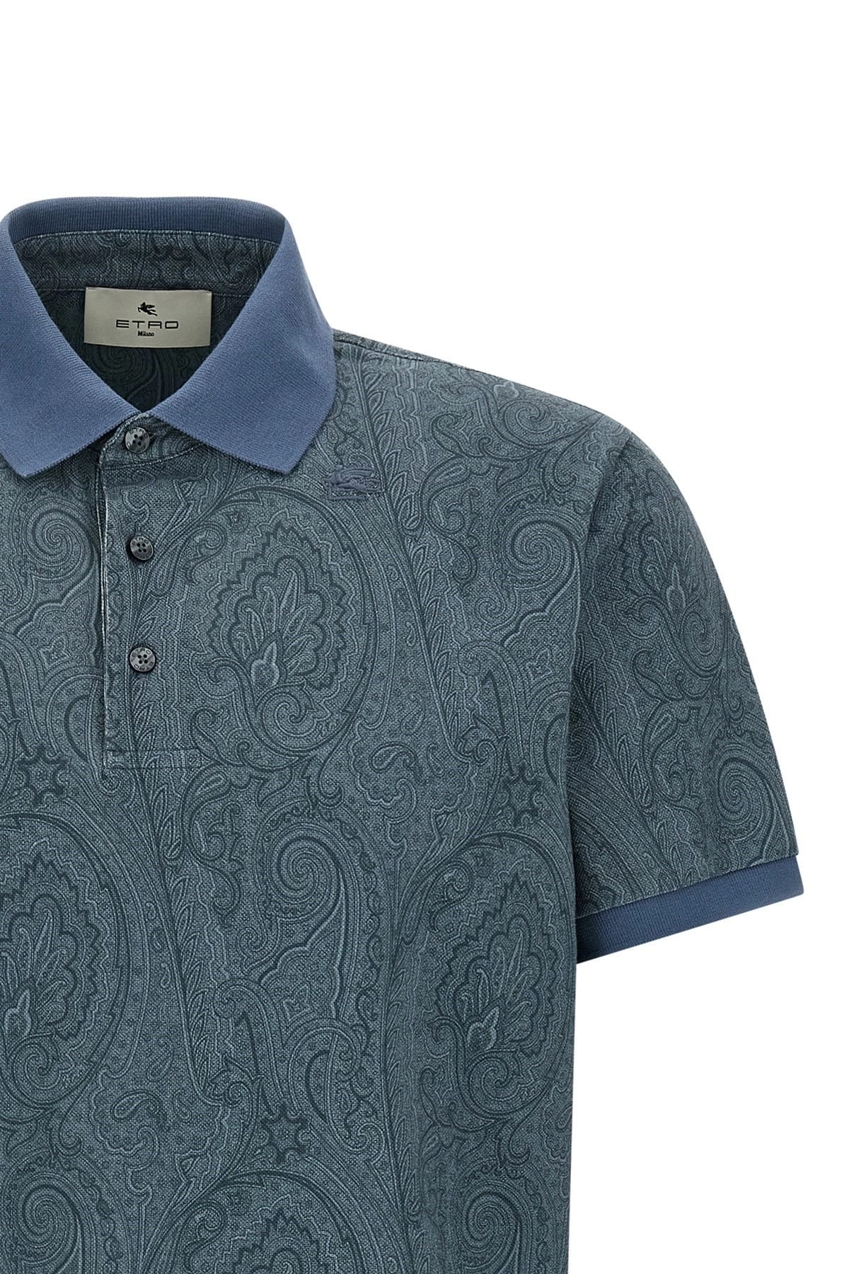 Etro Etro Paisley Polo Shirt