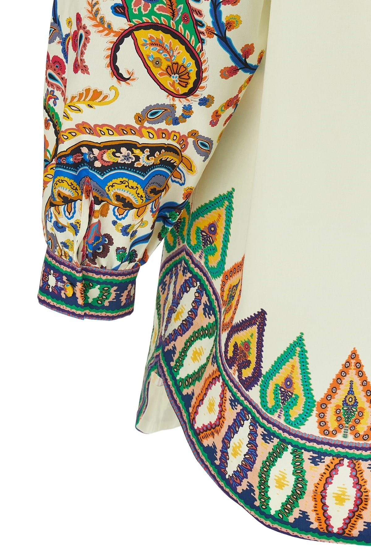Etro Etro Paisley Print Poplin Mini Dress