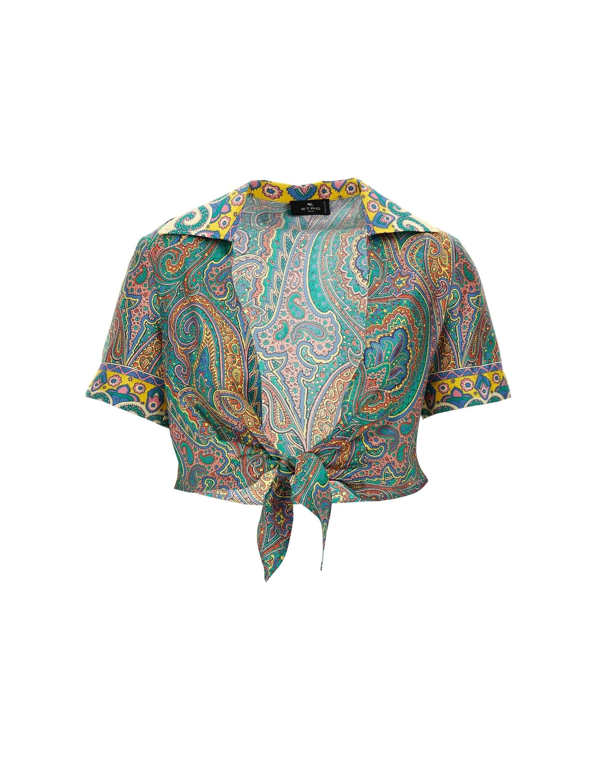Etro Etro Paisley Silk Shirt