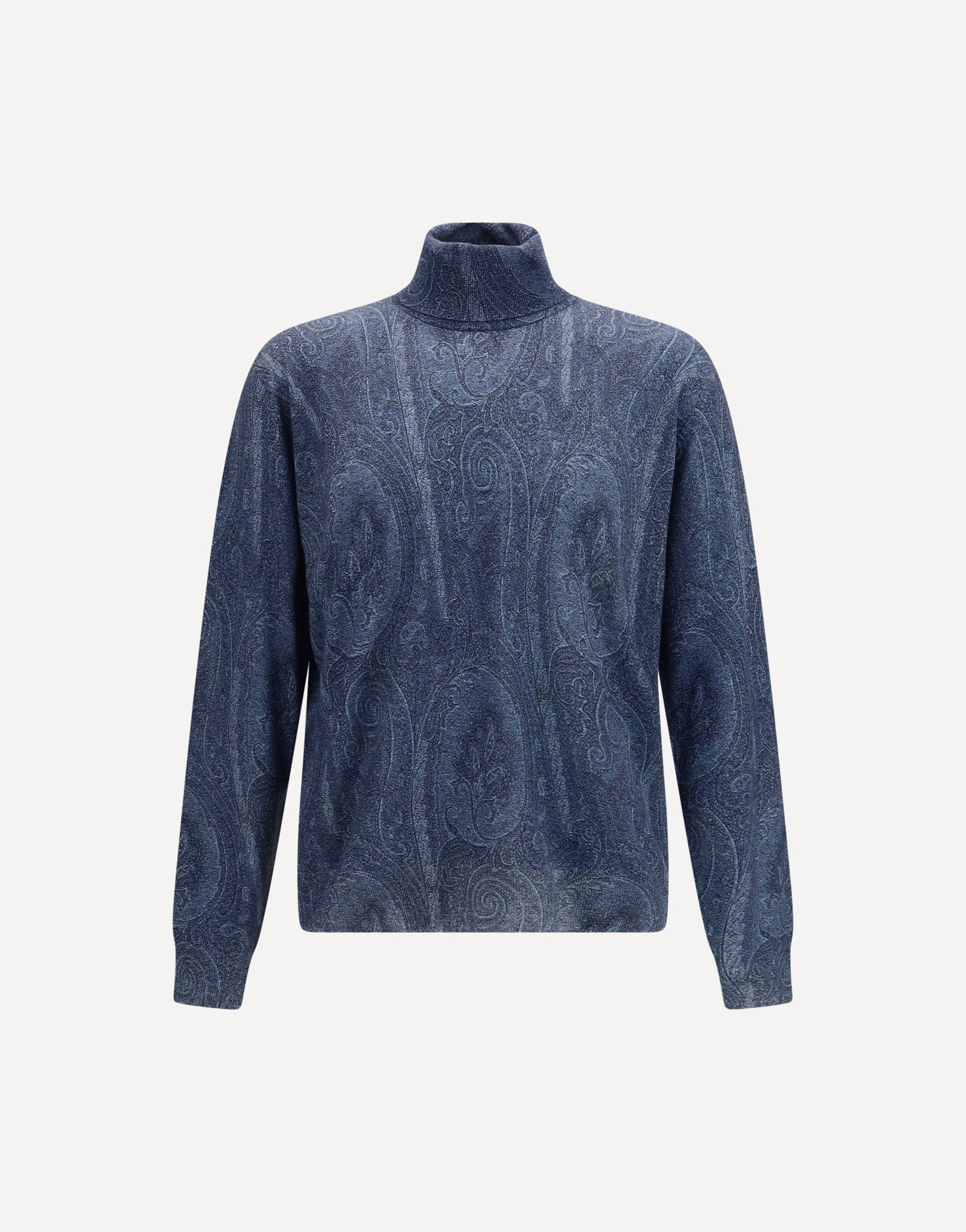 Etro maglione a collo alto stampato