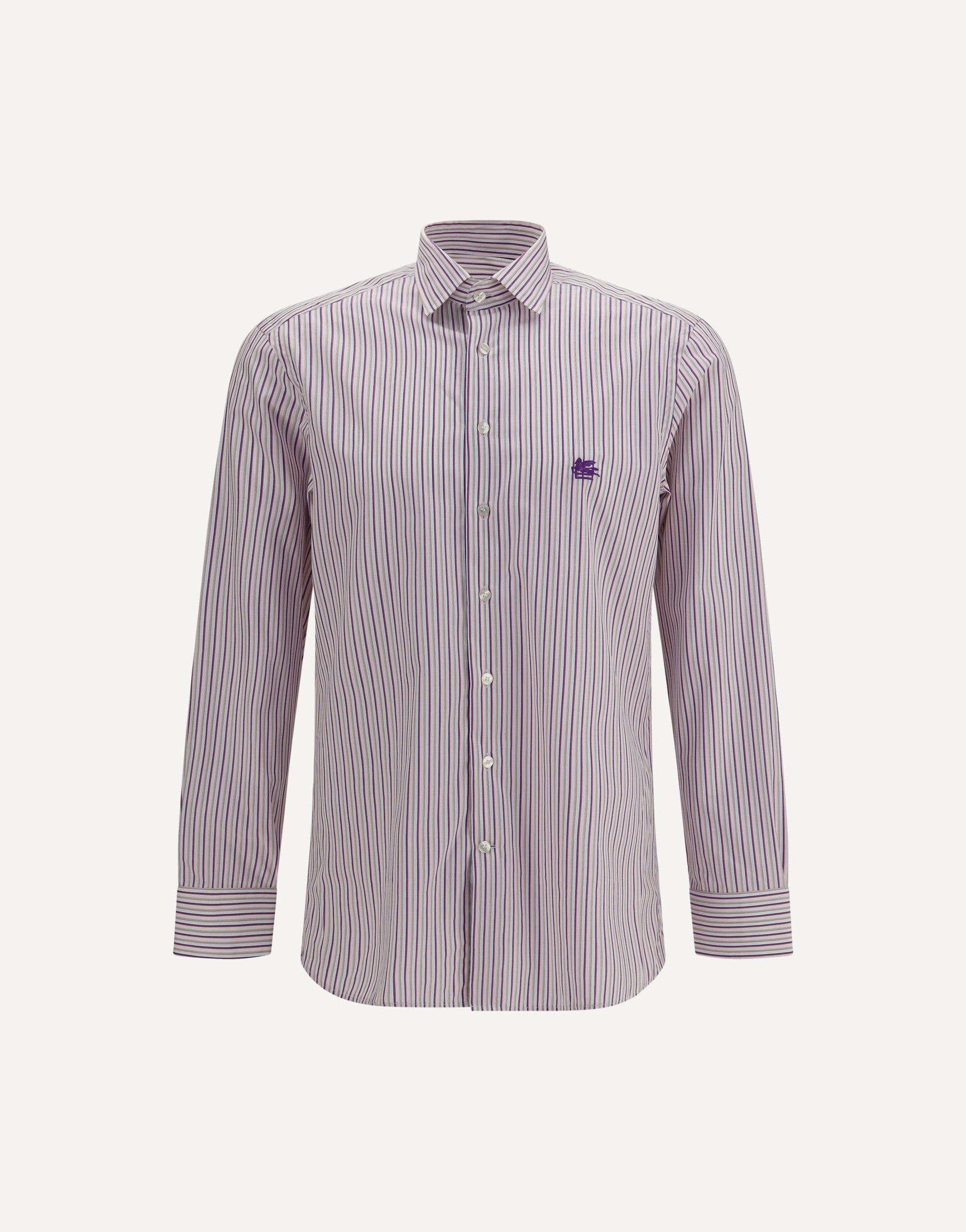 Camicia in cotone a righe Etro Roma