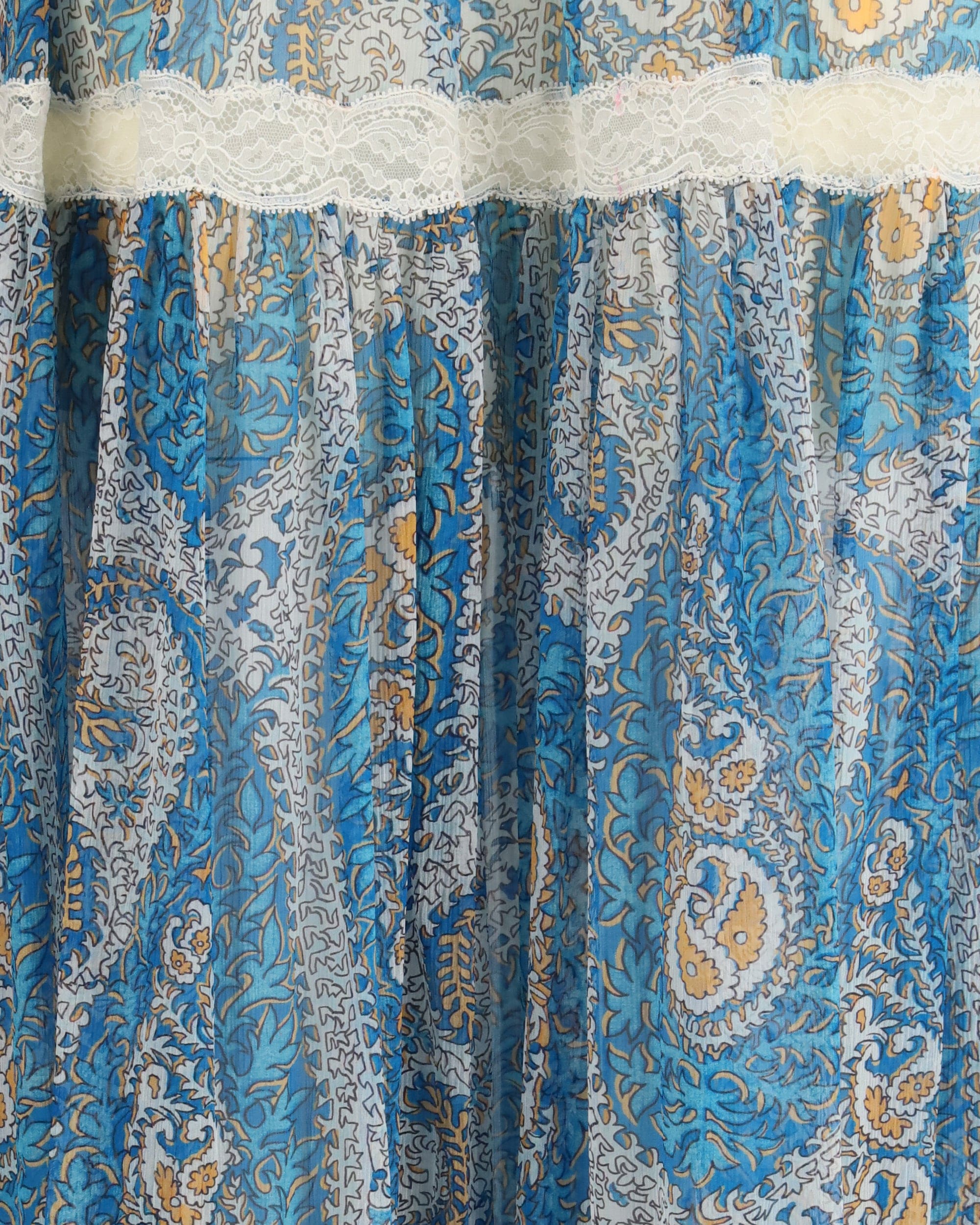 Etro Silk Crepon Maxi Skirt