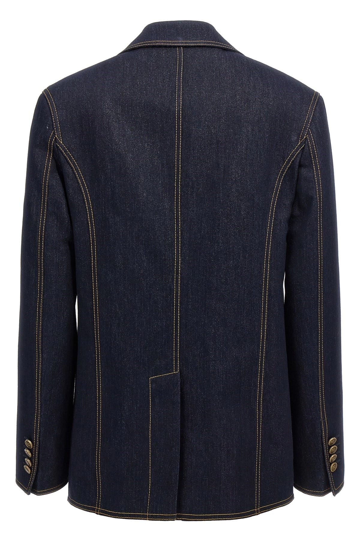Etro Einknöpfiger Denim-Blazer - alternate view