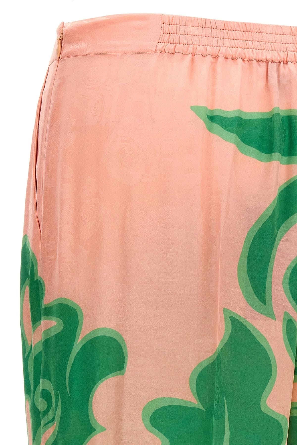 Etro Etro Wide-Leg Silk Blend Pants