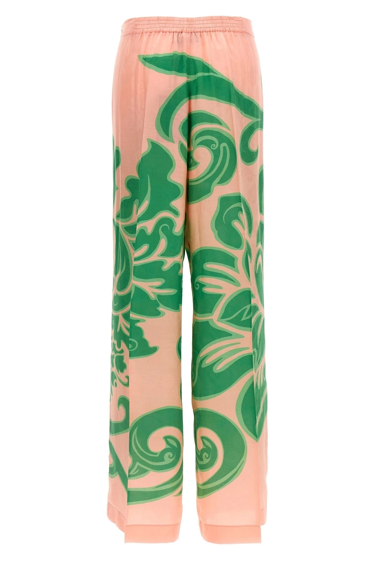Etro Etro Wide-Leg Silk Blend Pants